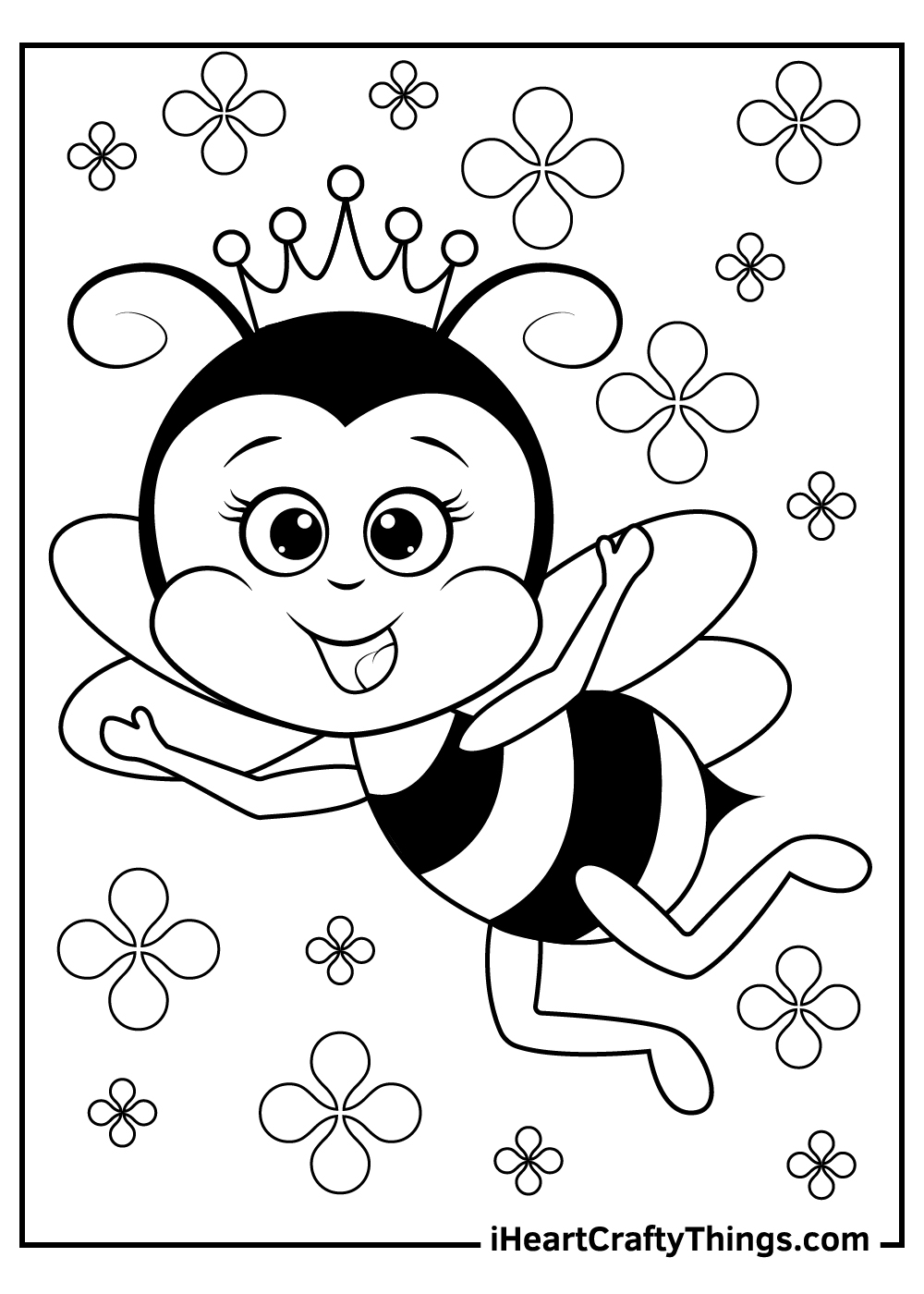 20 Bee Coloring Pages 100 Free Printables 