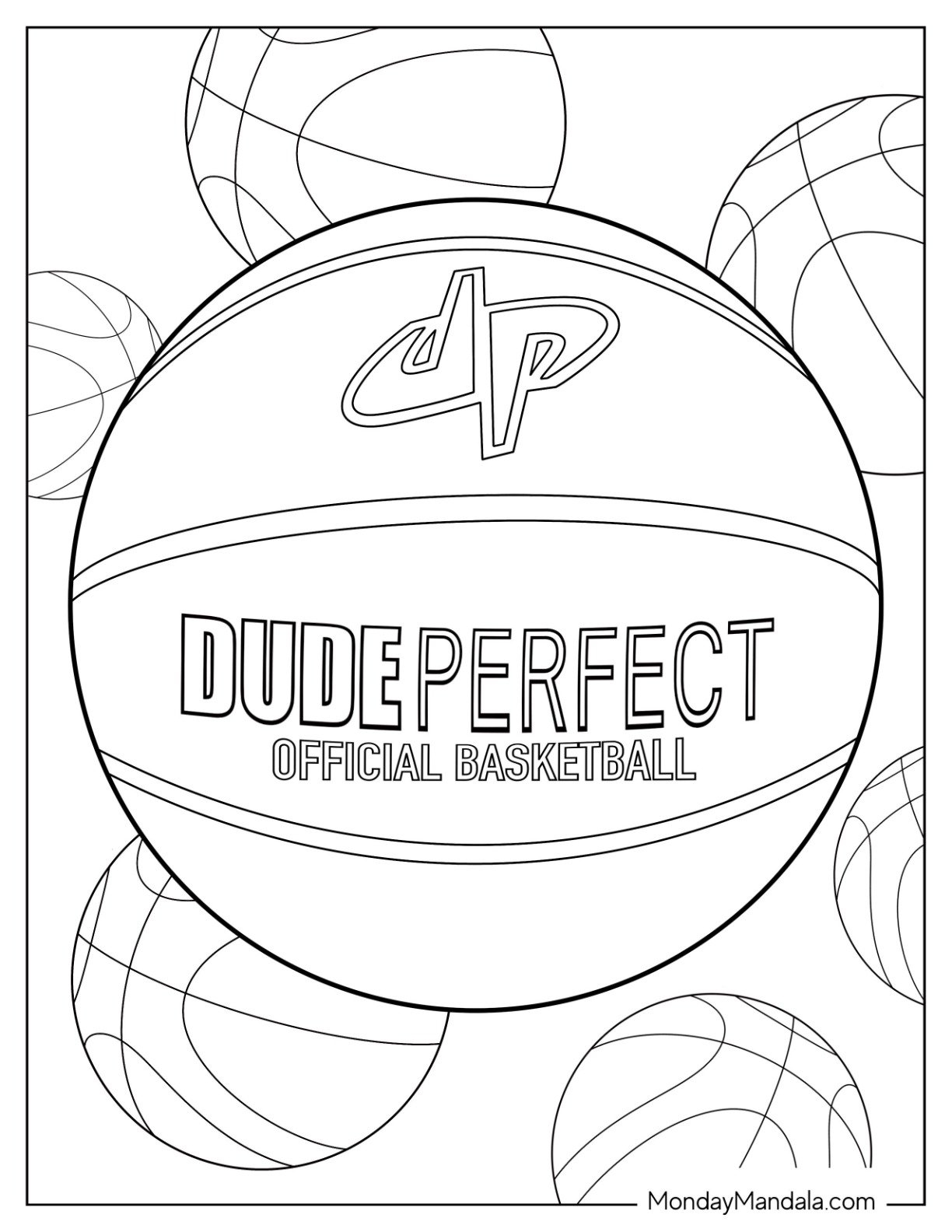 20 Dude Perfect Coloring Pages Free PDF Printables 