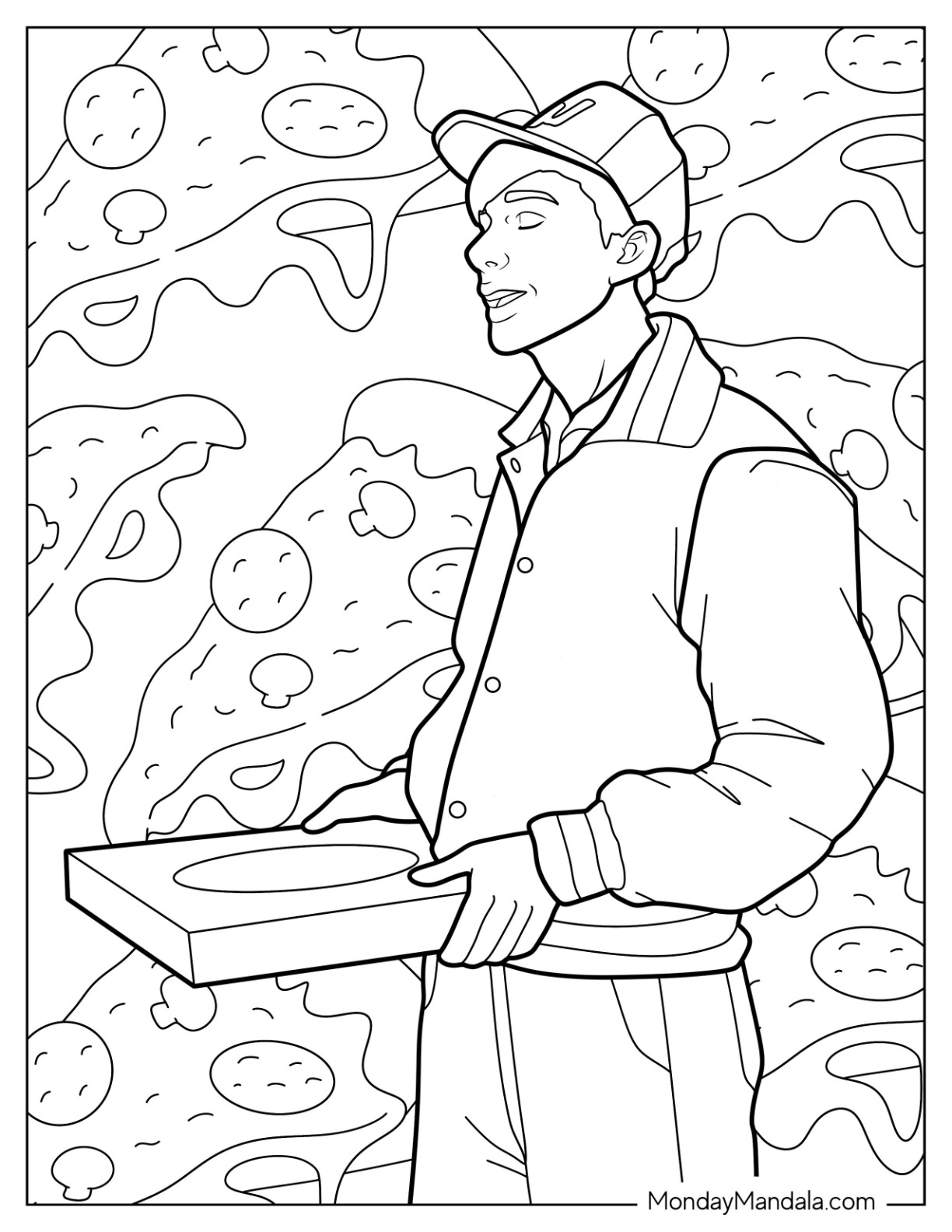 tyler the creator coloring page