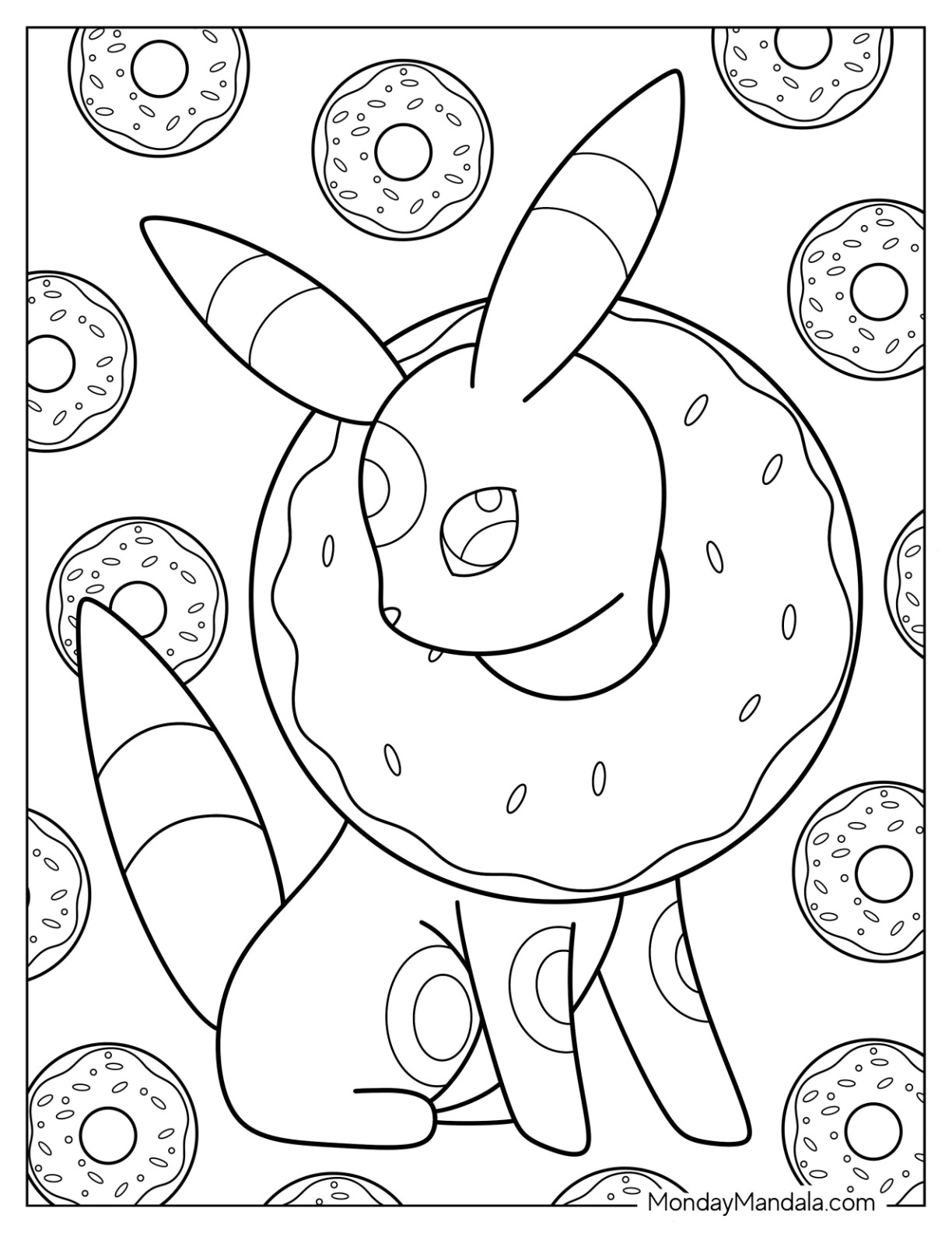 Coloring Pages Of Umbreon