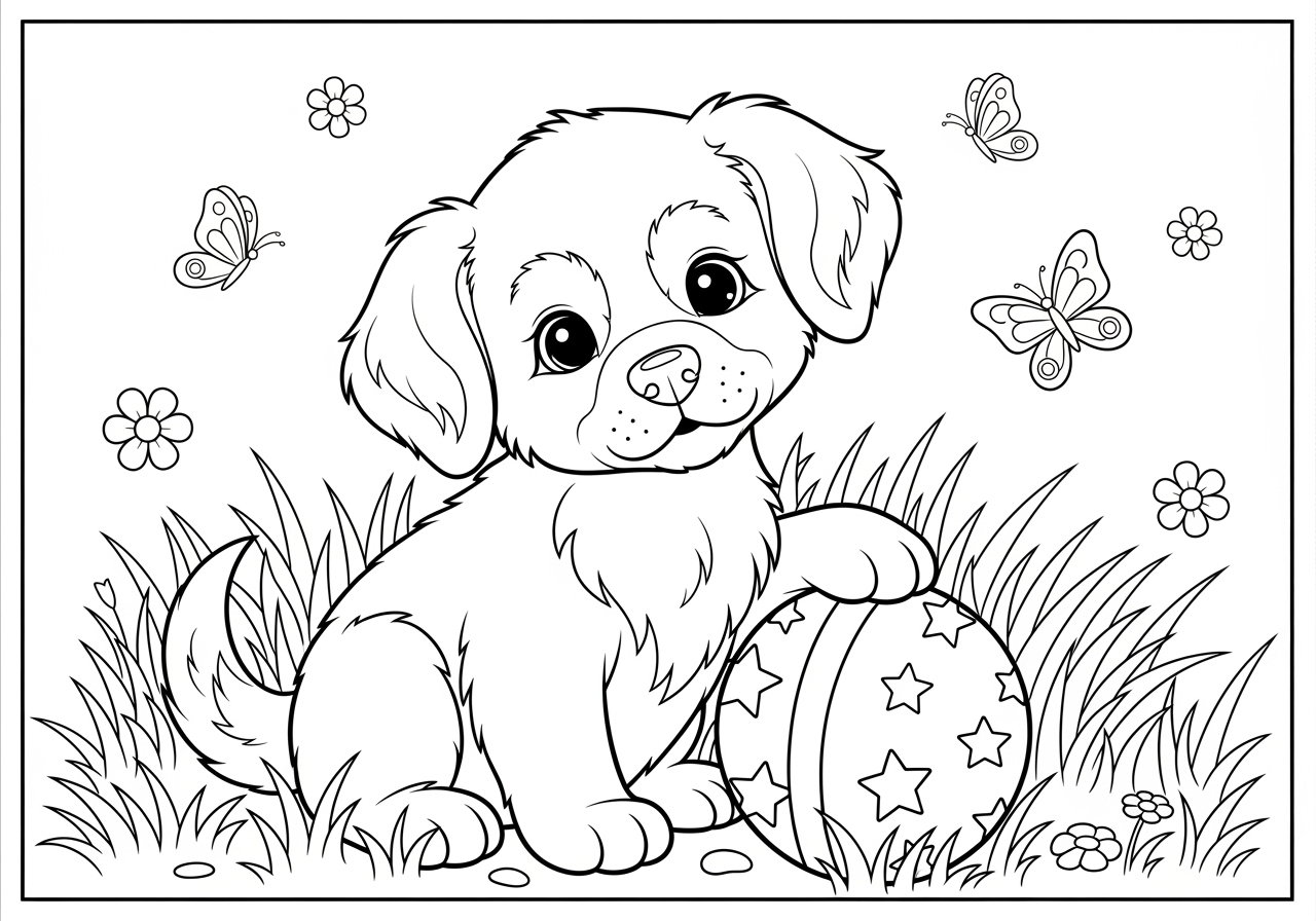 223 Dog Coloring Pages Free Printable Pdf Downloads