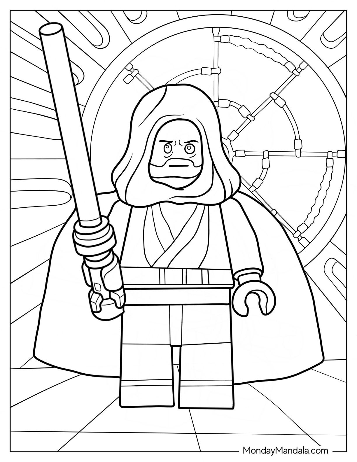 24 Lego Star Wars Coloring Pages Free PDF Printables 