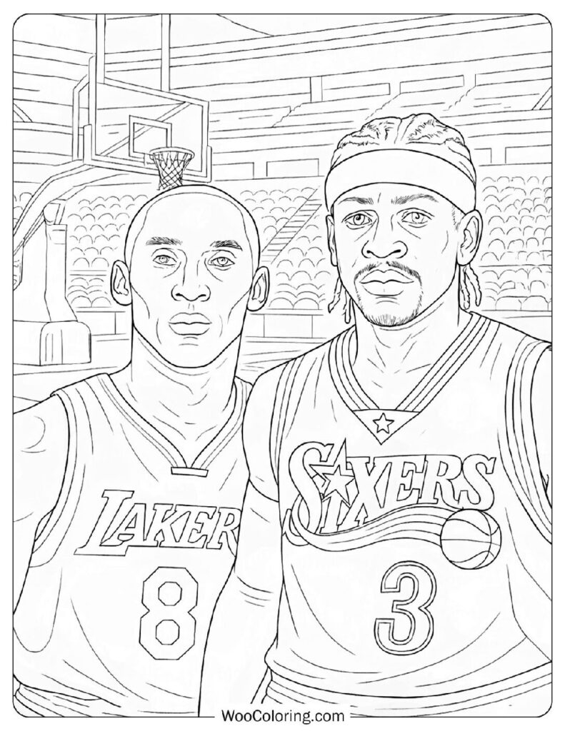 luka doncic coloring page