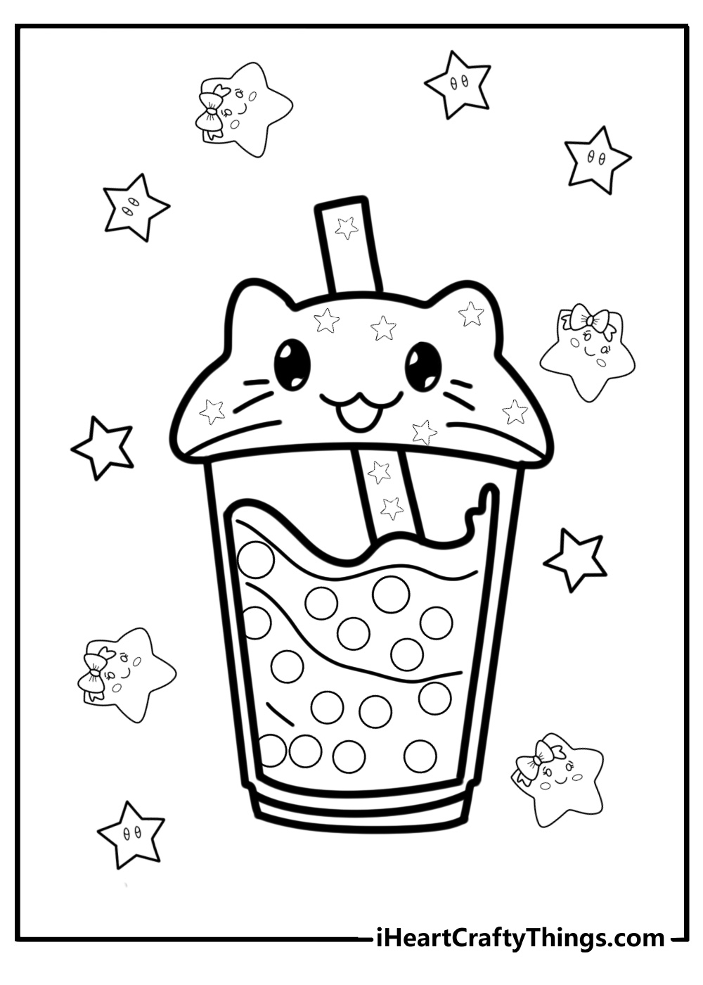 25 Boba Tea Coloring Pages 100 Free PDFs To Print 