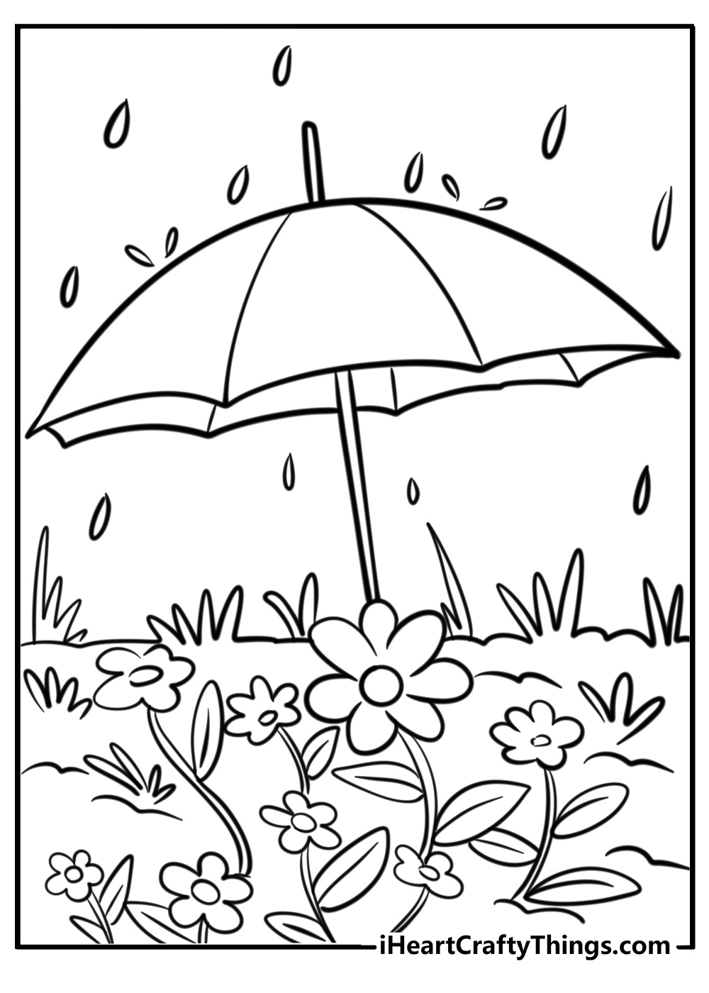 Rainy Day Color Pages