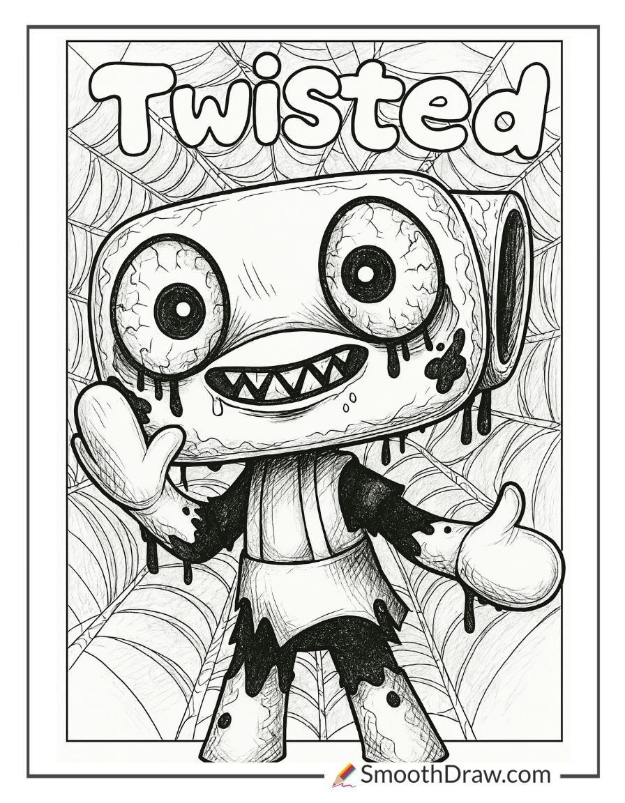 26 Dandy s World Coloring Pages Smooth Draw 26 Dandy s World Coloring Pages Smooth Draw