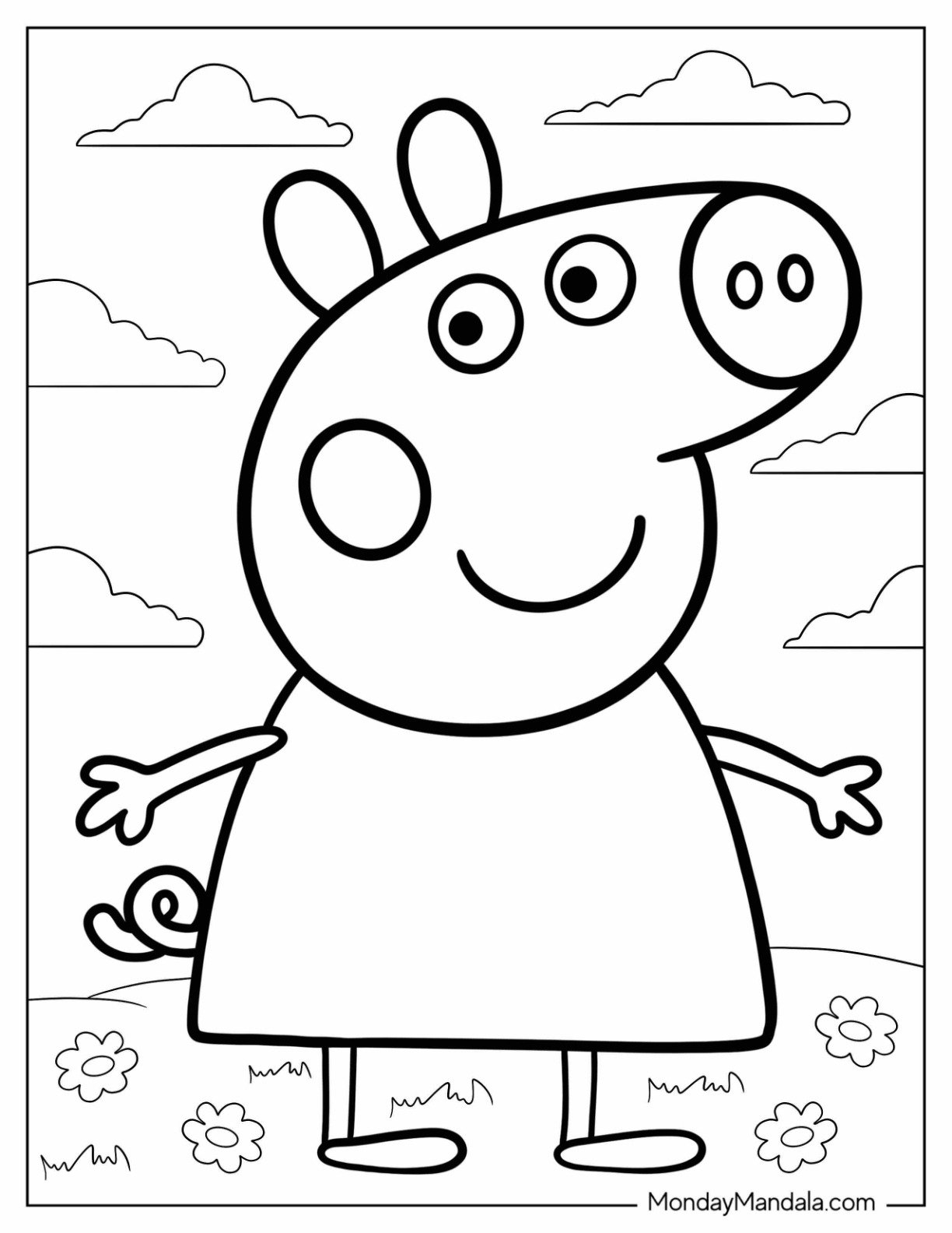 30 Cartoon Coloring Pages Free PDF Printables 30 Cartoon Coloring Pages Free PDF Printables