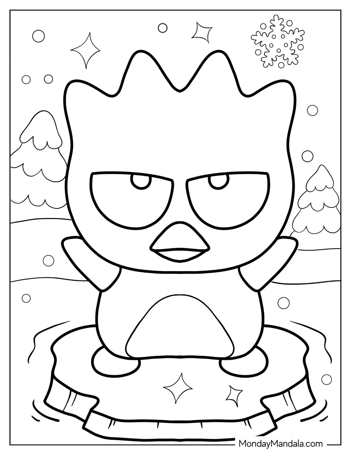 30 Sanrio Coloring Pages Free PDF Printables