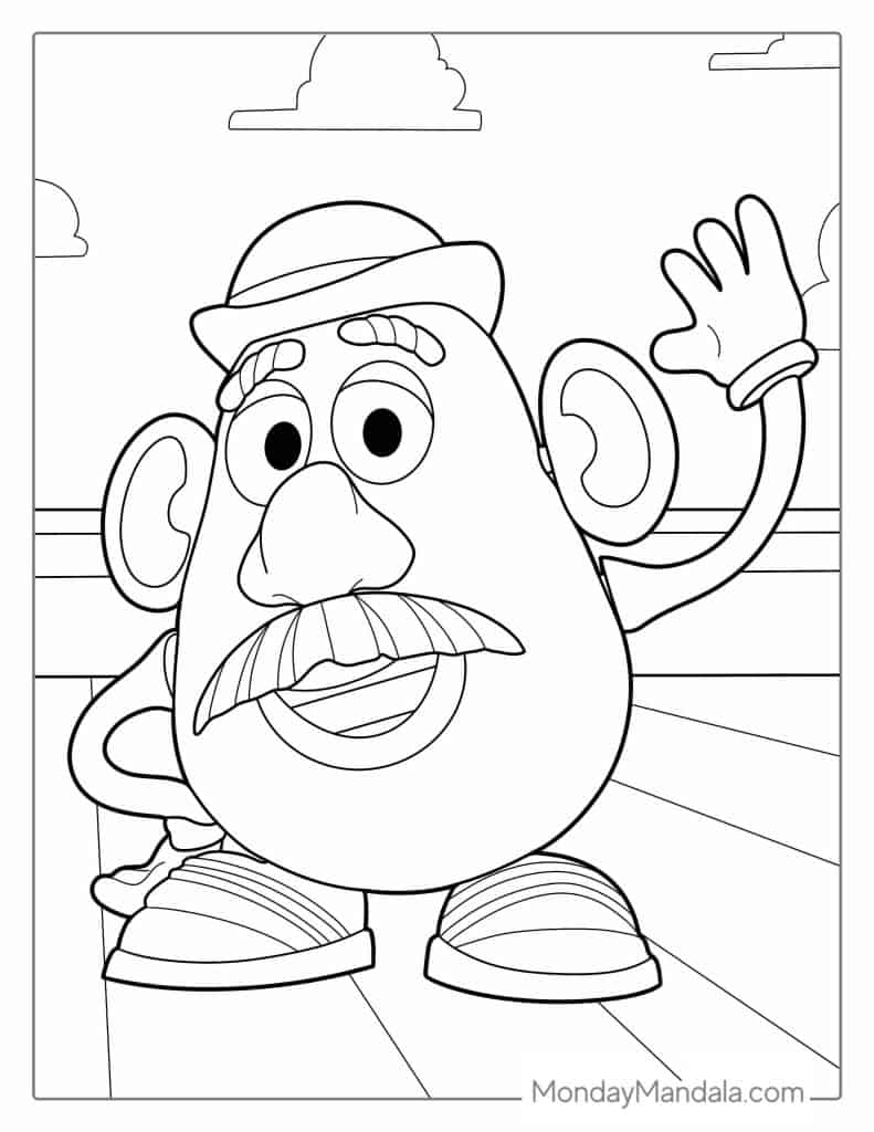34 Toy Story Coloring Pages Free PDF Printables