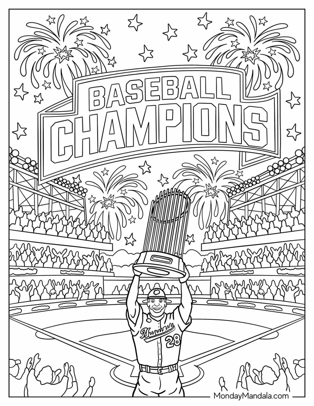 35 Baseball Coloring Pages Free PDF Printables 35 Baseball Coloring Pages Free PDF Printables