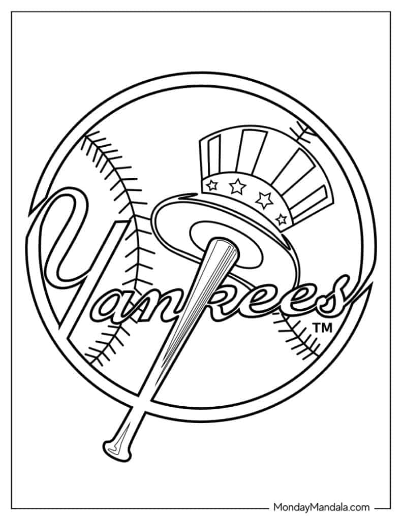 35 Baseball Coloring Pages Free PDF Printables 35 Baseball Coloring Pages Free PDF Printables