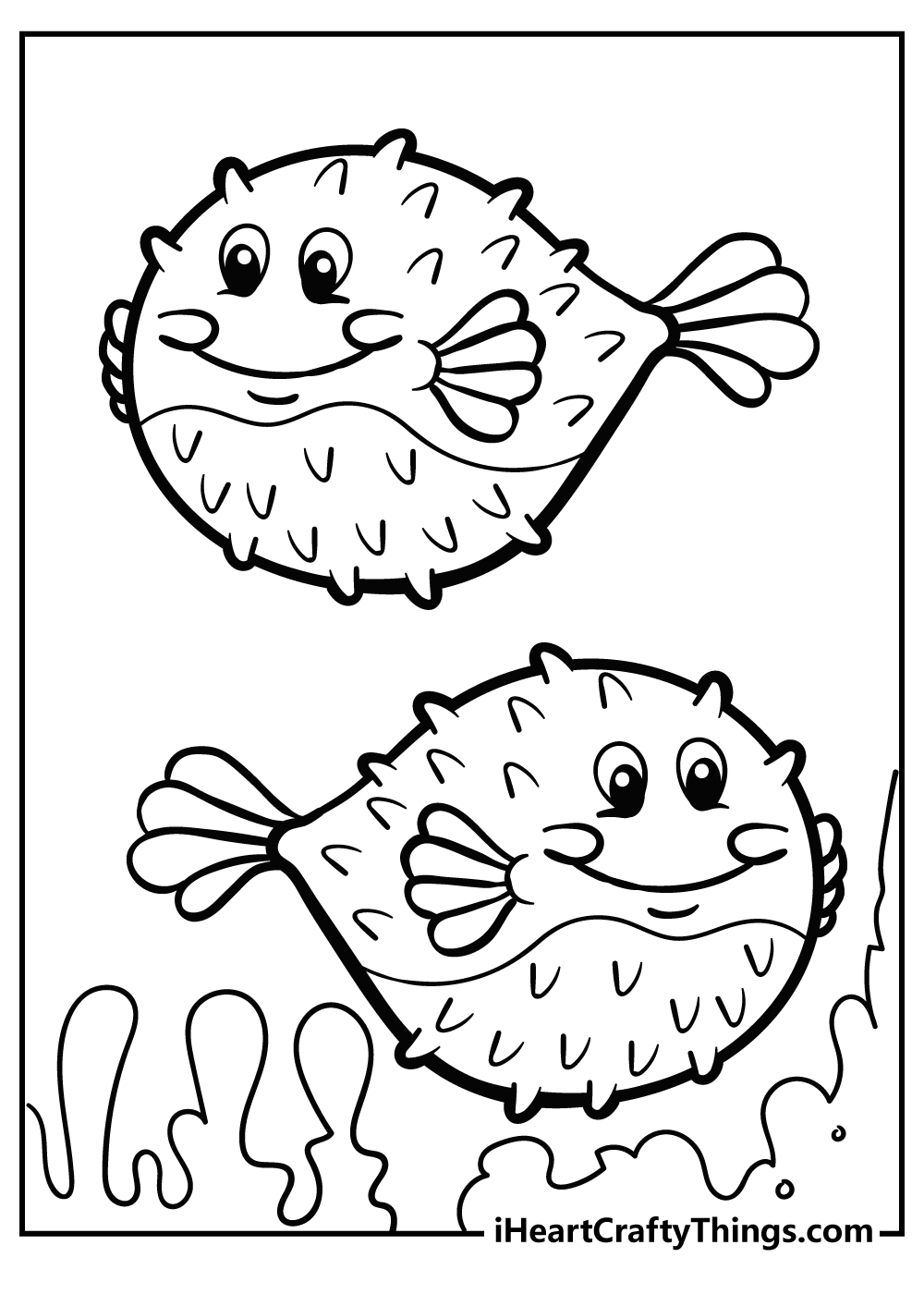 ocean animals coloring sheets
