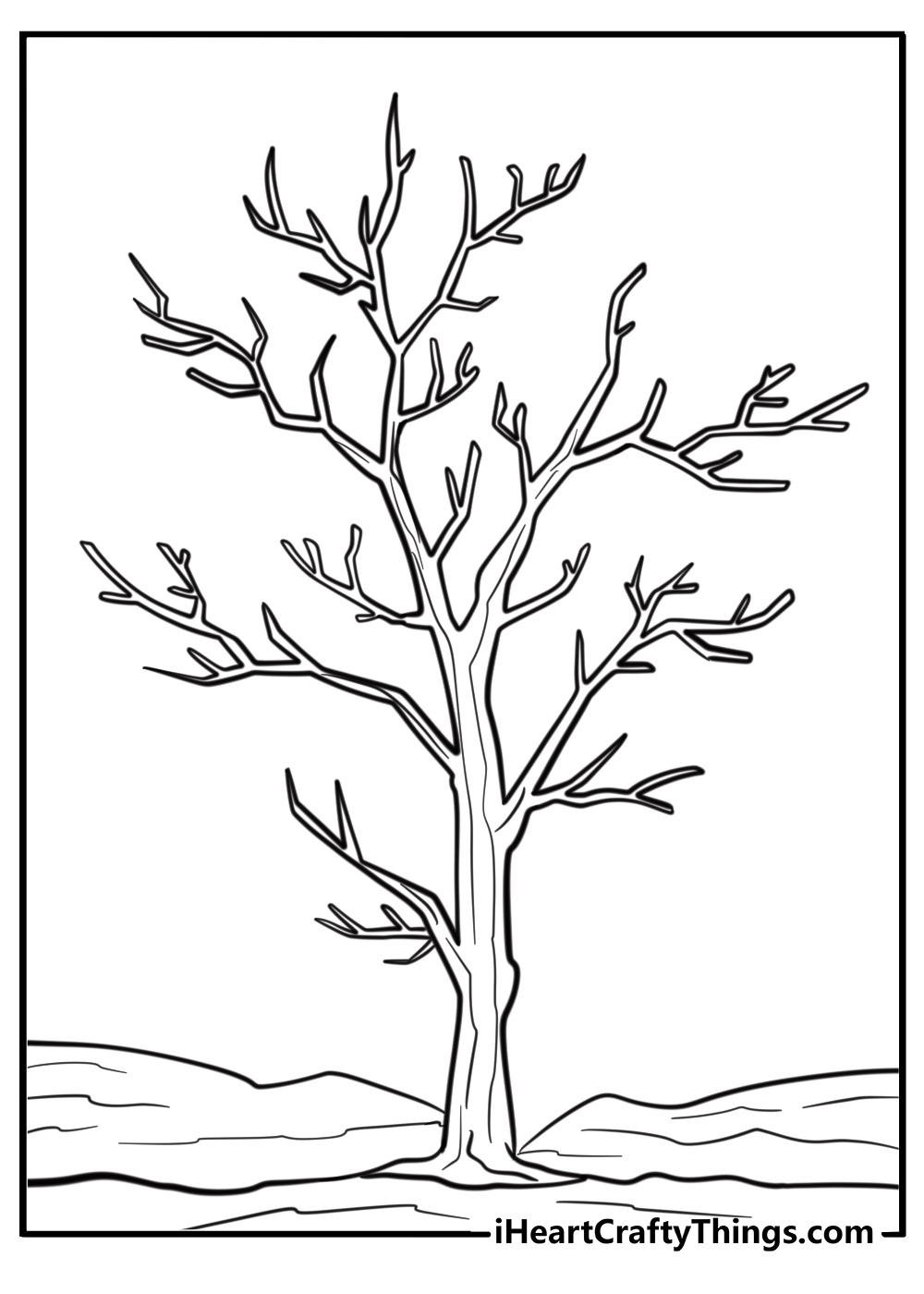 36 Tree Coloring Pages 100 Free To Print 