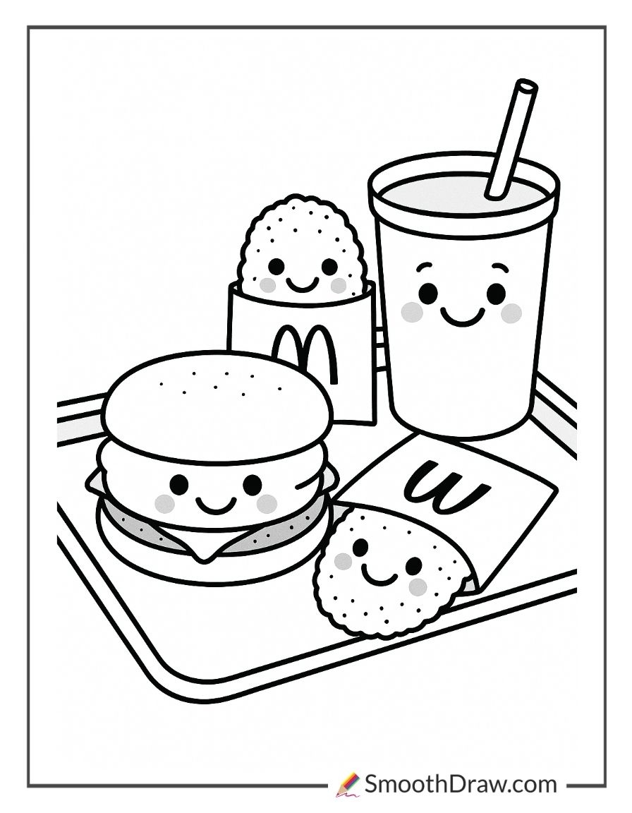 43 McDonald s Coloring Pages Free PDFs Smooth Draw