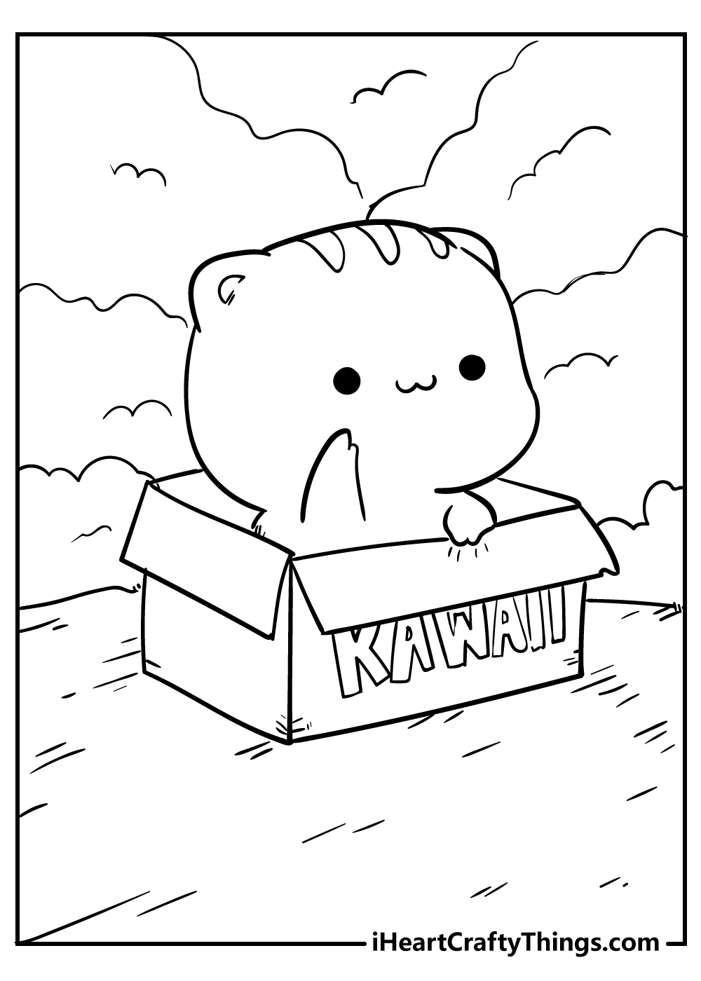45 Kawaii Coloring Pages 100 Free Printables 