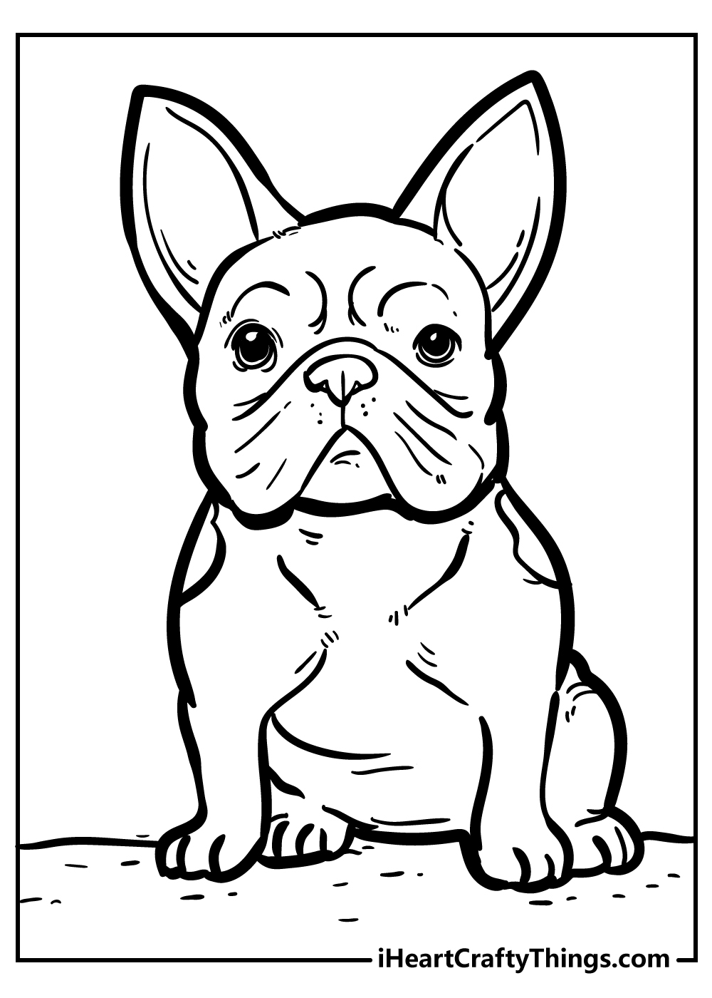 free printable dog coloring pages