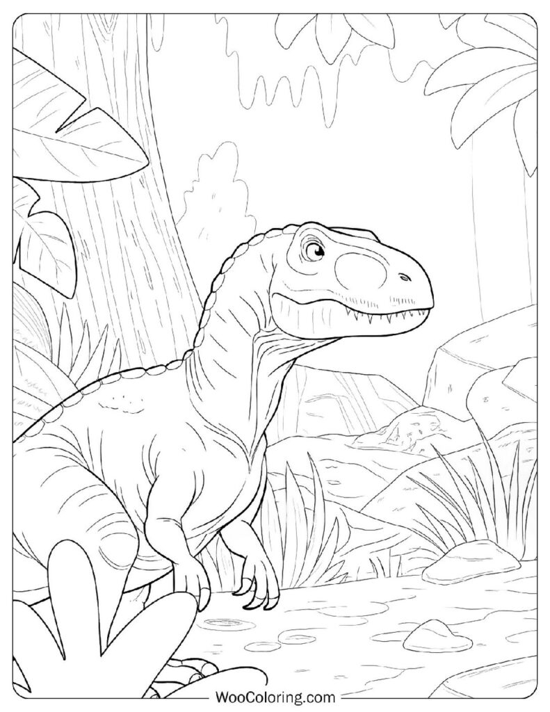 dinosaur coloring pages for adults