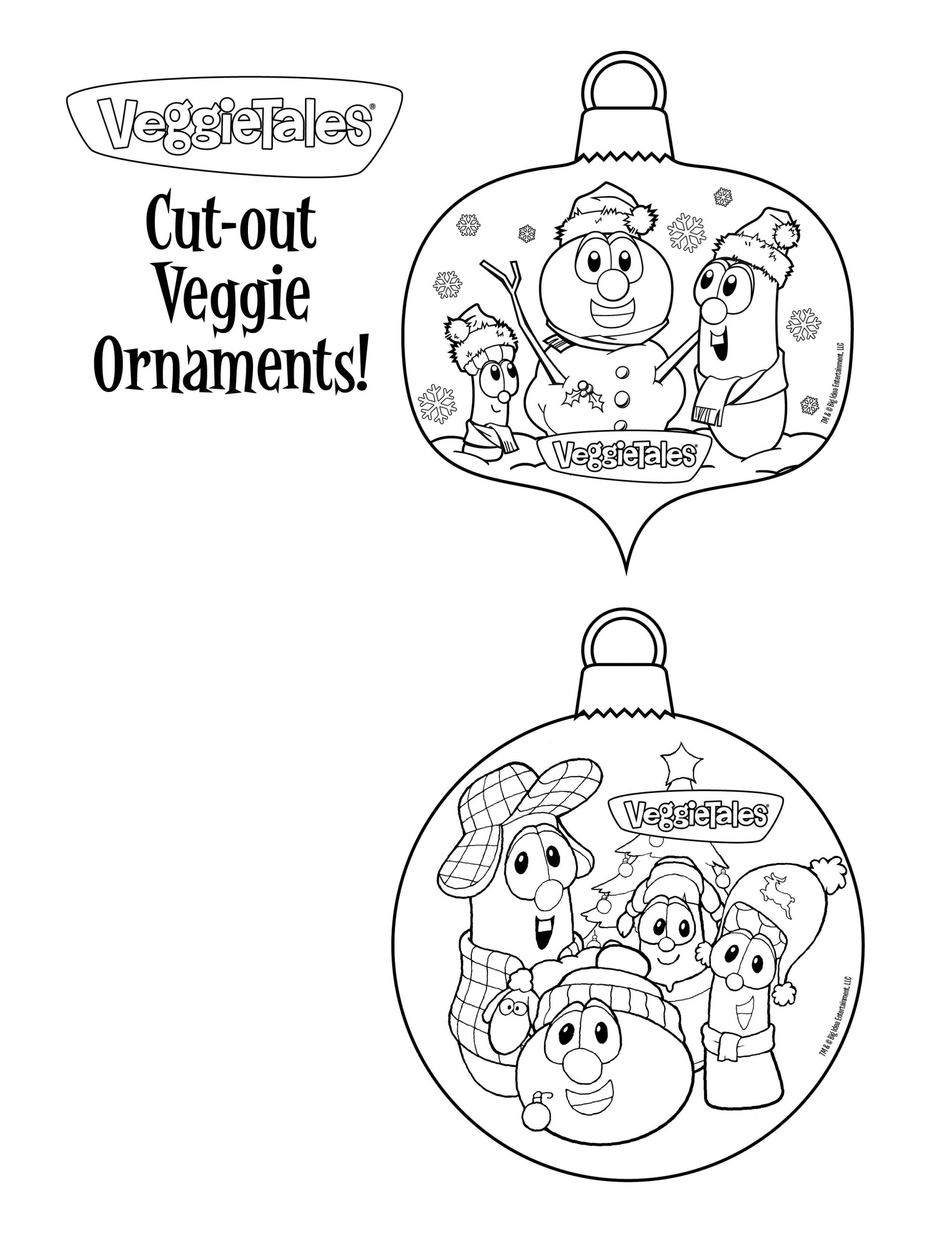 veggie tales coloring sheets