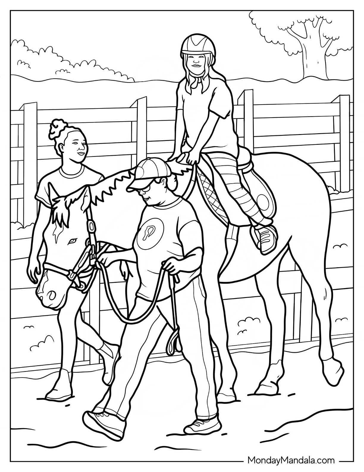 51 Horse Coloring Pages Free PDF Printables 