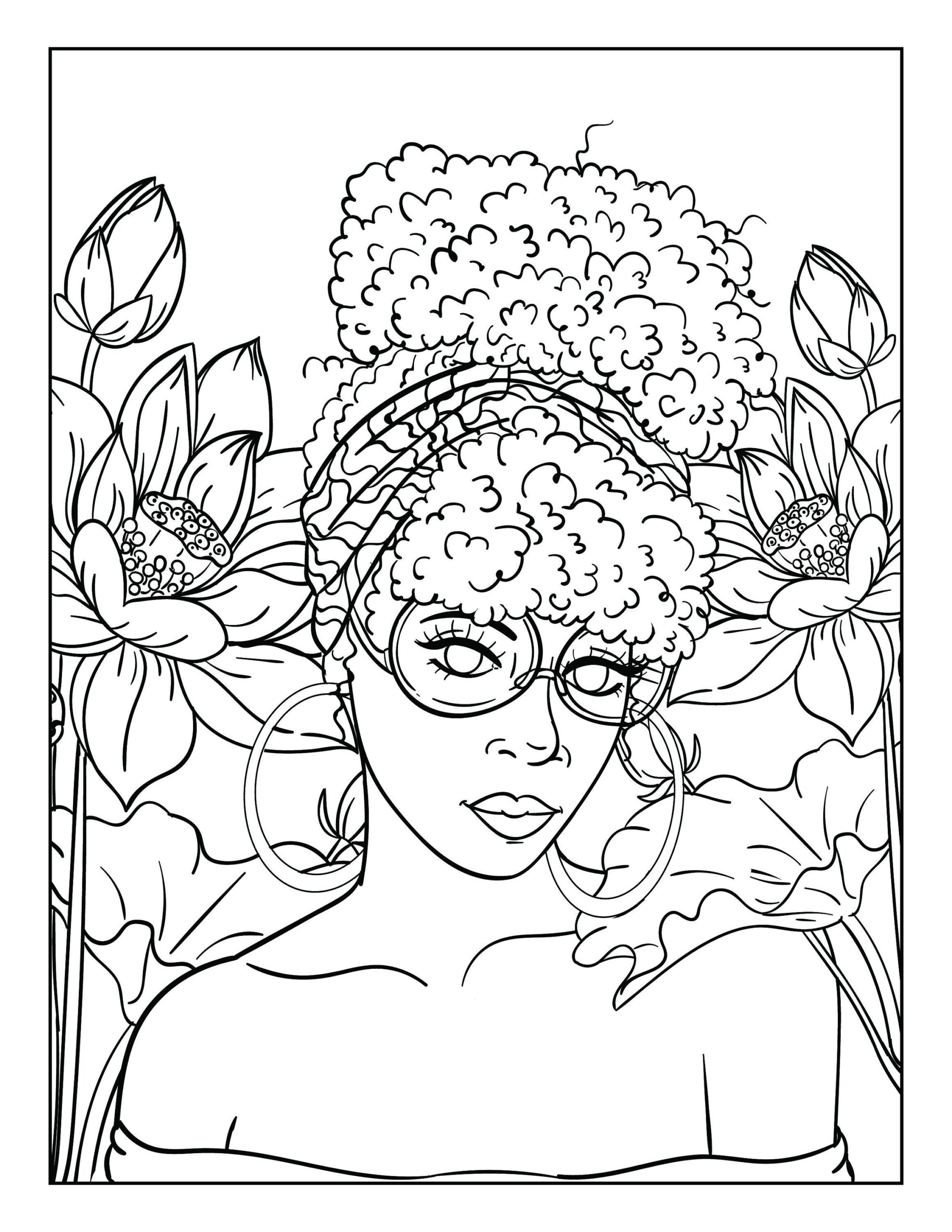 54 Black Women Diversity Coloring Pages Ideas Coloring Pages Adult Coloring Pages Coloring Books