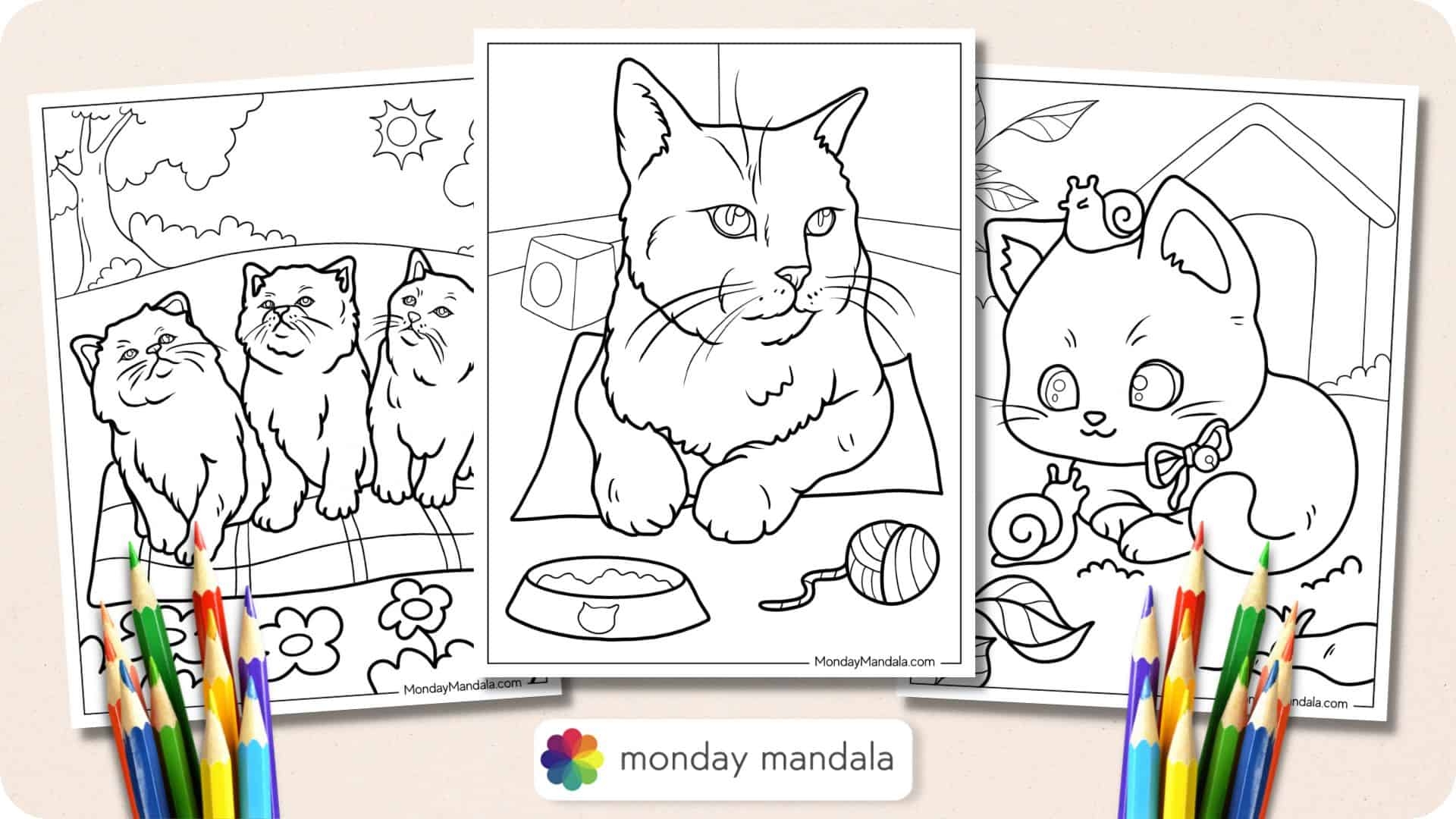 69 Cat Coloring Pages Free PDF Printables 69 Cat Coloring Pages Free PDF Printables