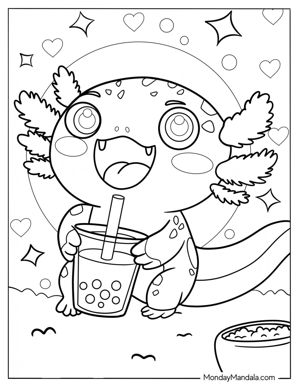 70 Cute Coloring Pages Free PDF Printables