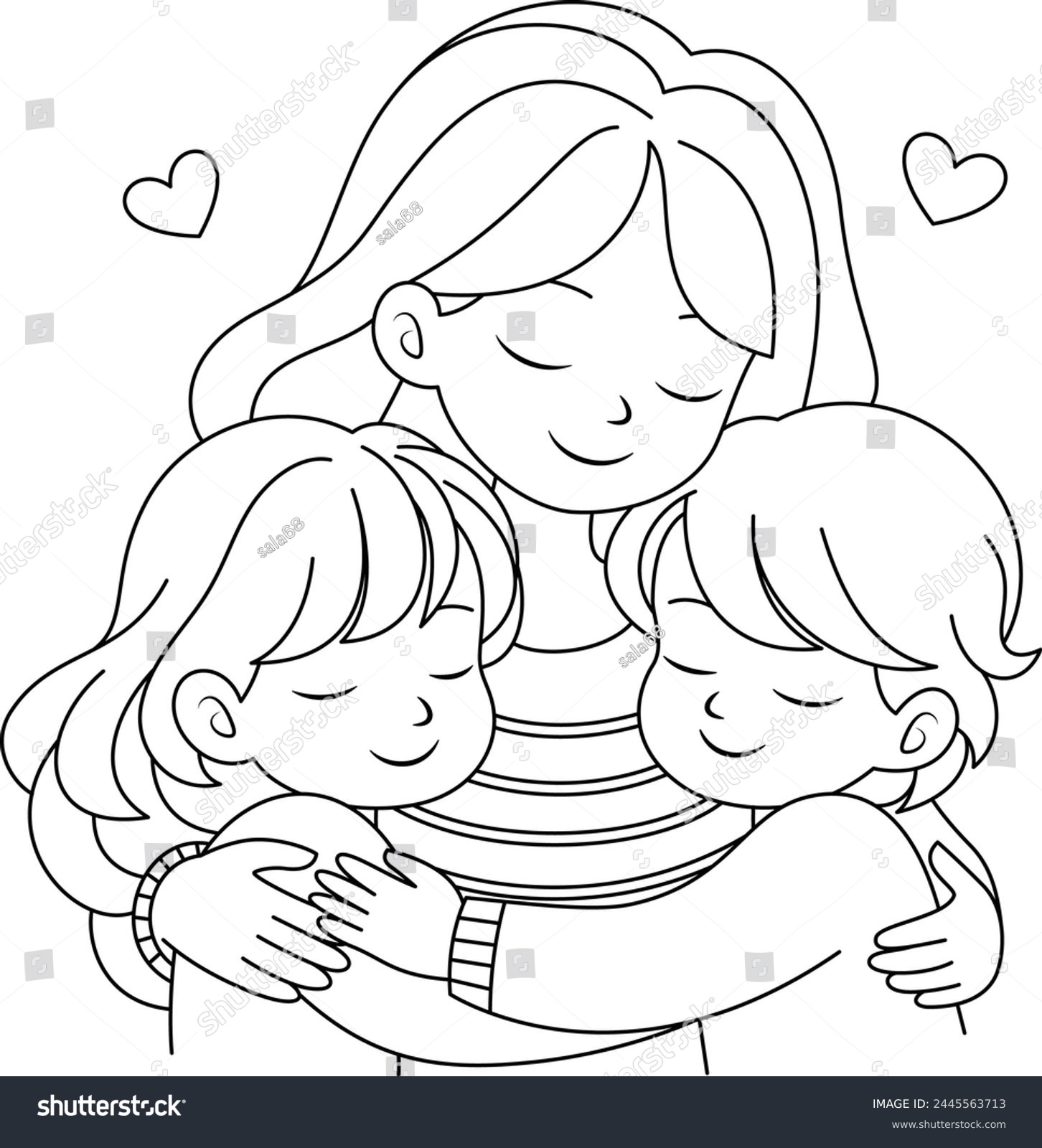 8 Thousand Coloring Book Mom Royalty Free Images Stock Photos Pictures Shutterstock