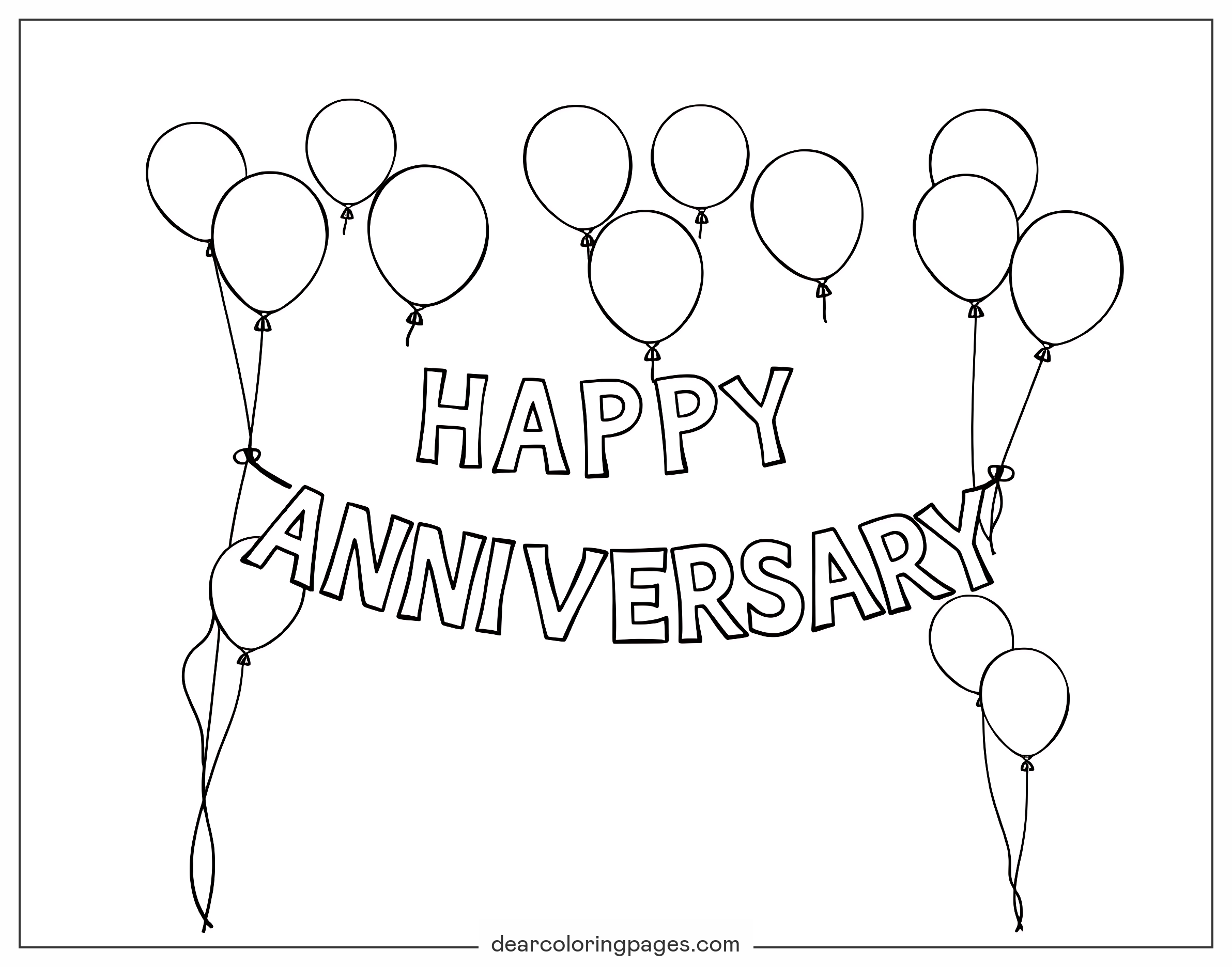 Anniversary Coloring Pages 15 Free Printable Coloring Pages