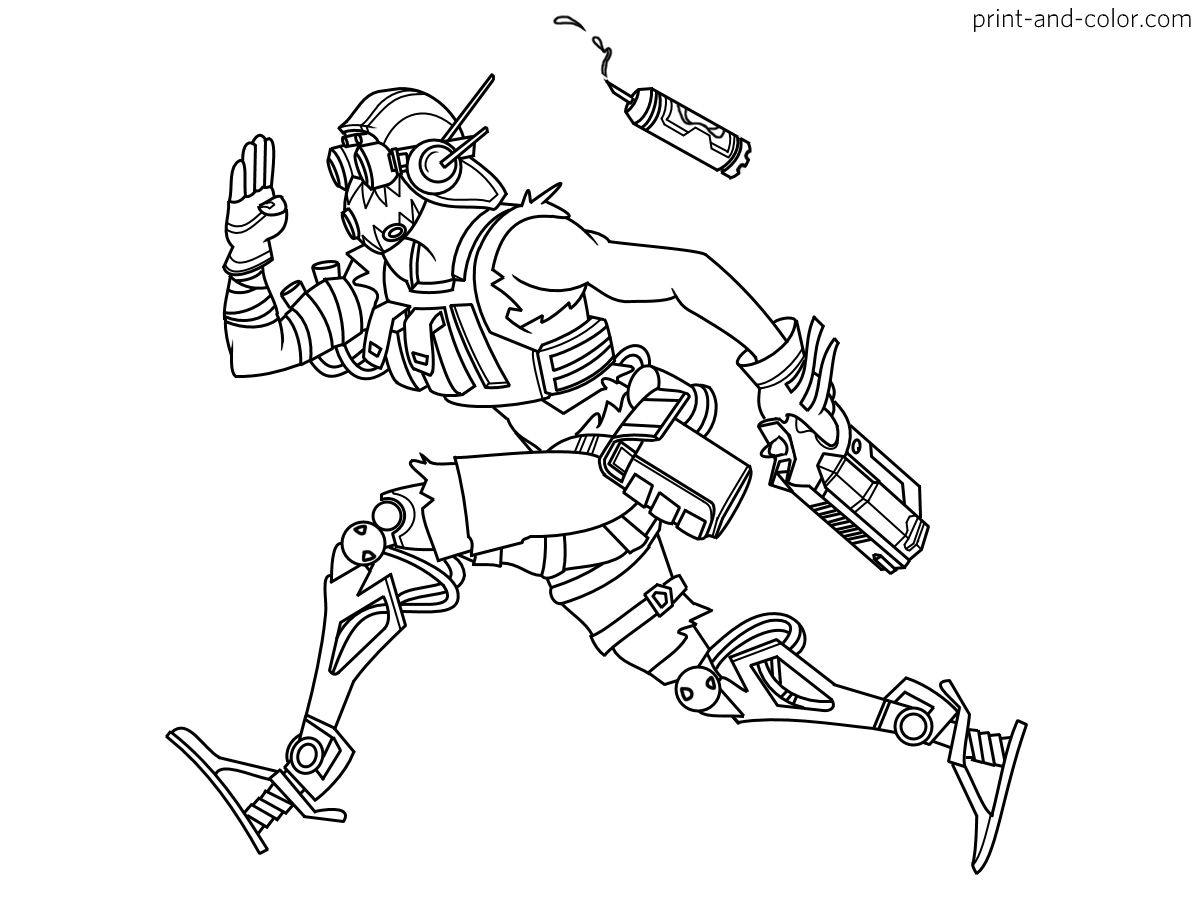 apex legends coloring pages