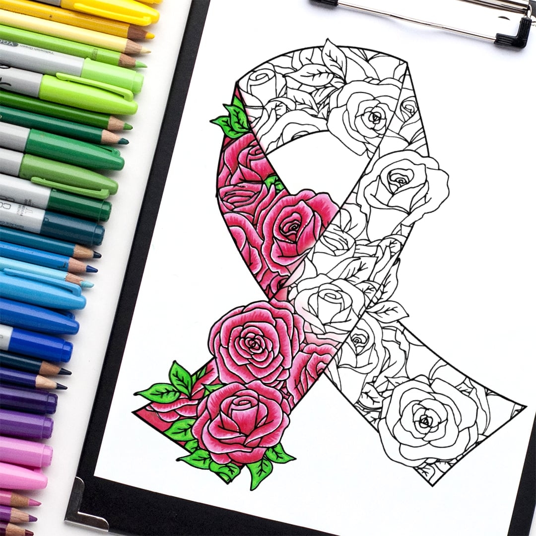 coloring pages of ribbons coloring pages of ribbons