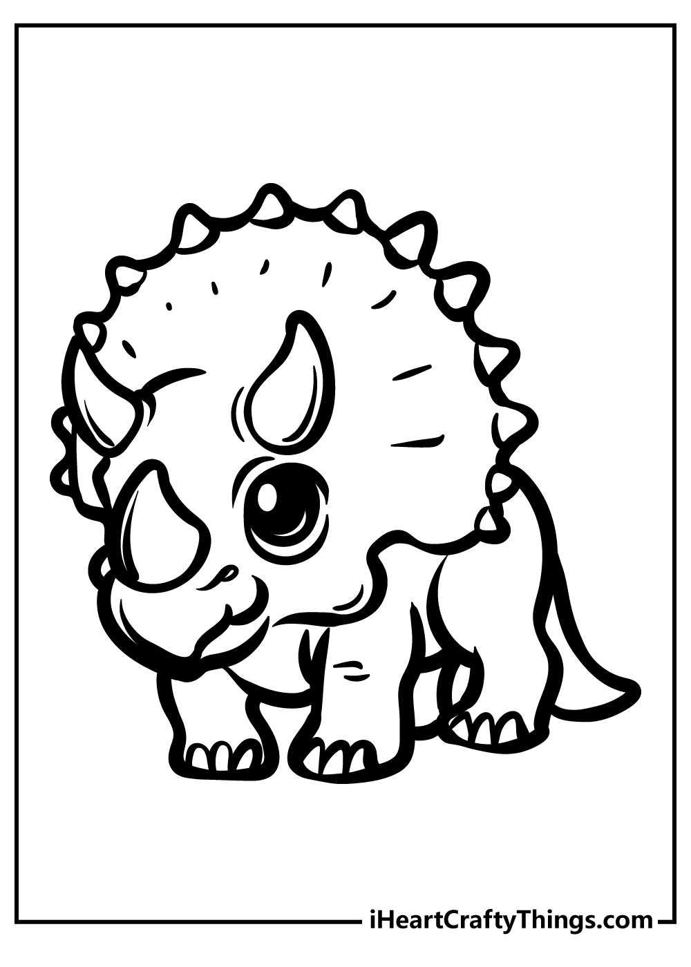 dinosaur printable coloring pages