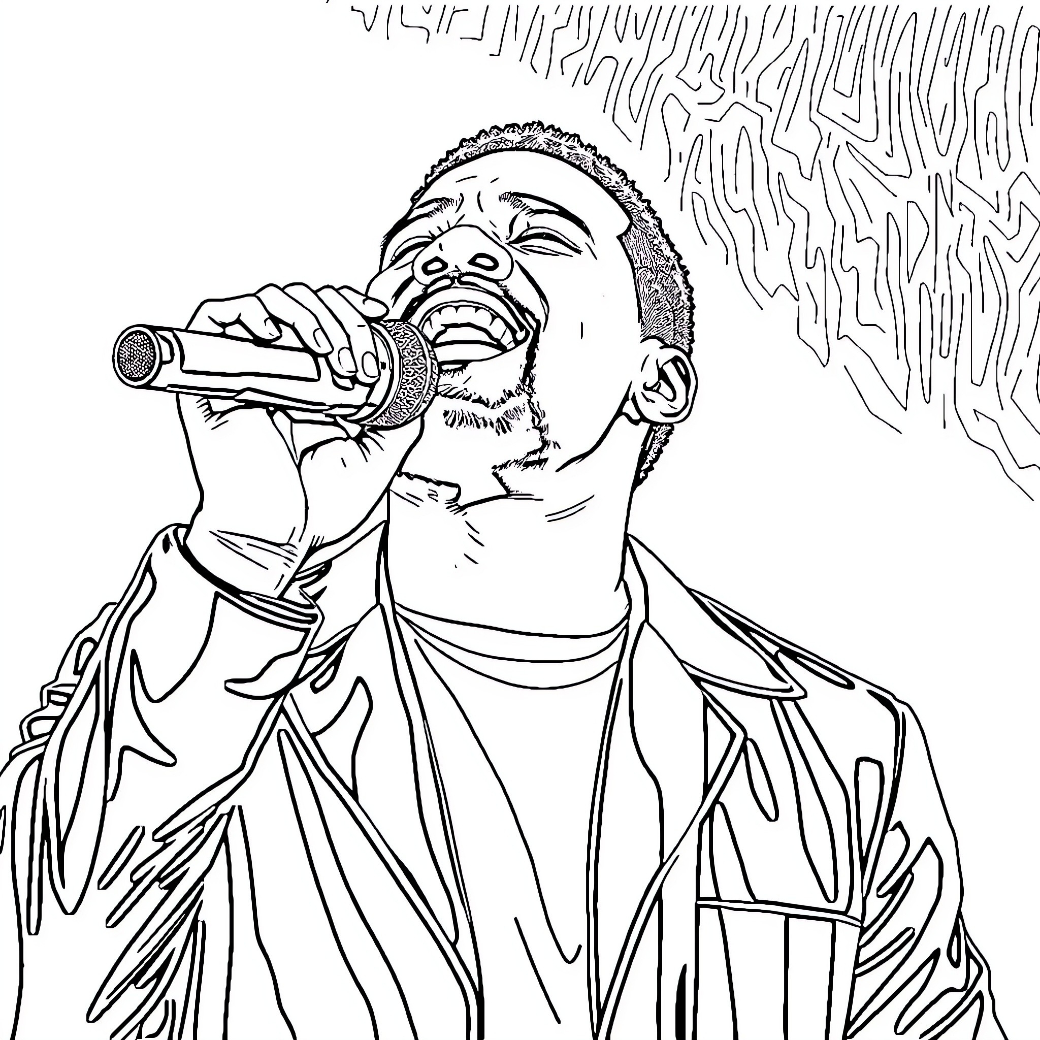 Best Frank Ocean Coloring Pages Free Printable PDF 