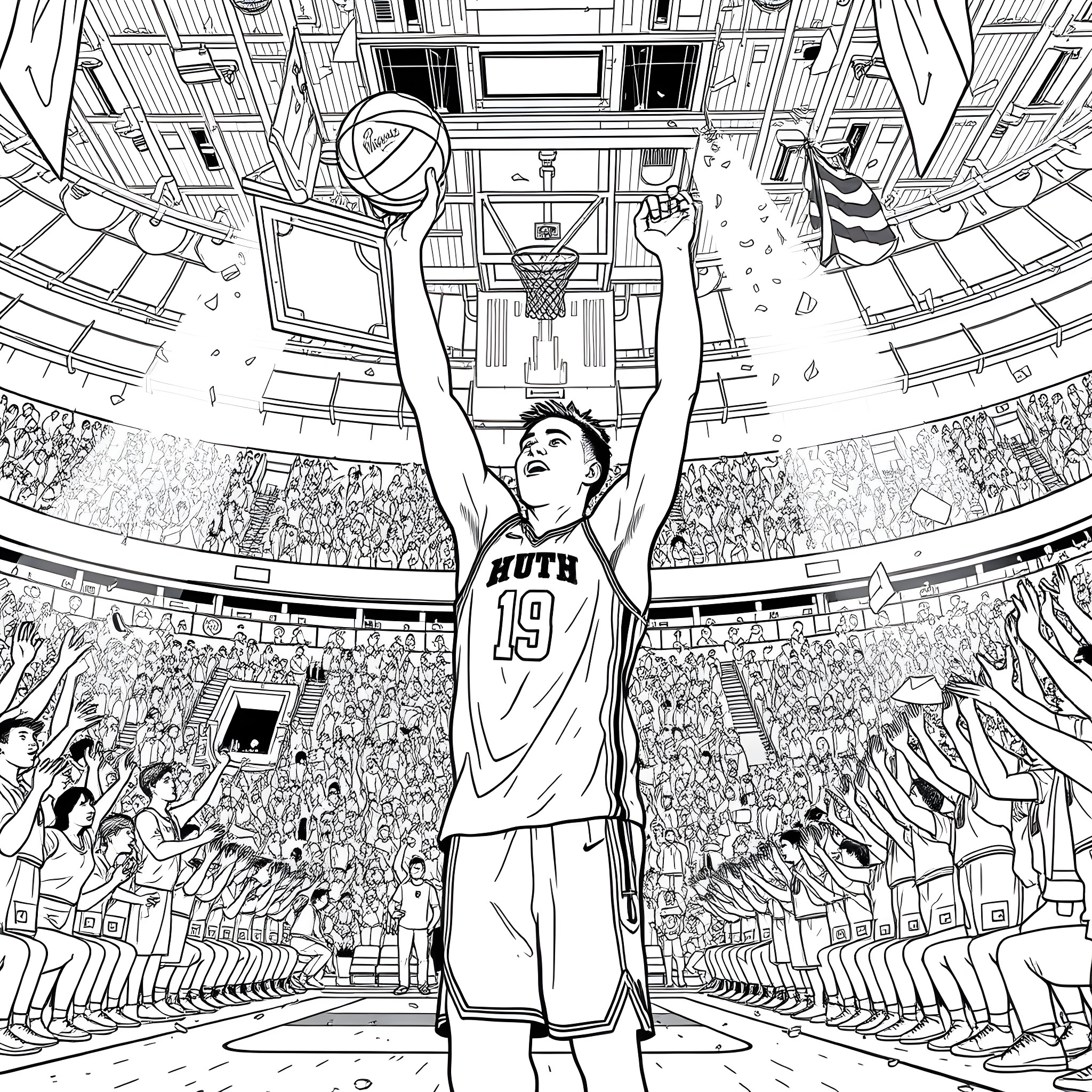 Ja Morant Coloring Pages