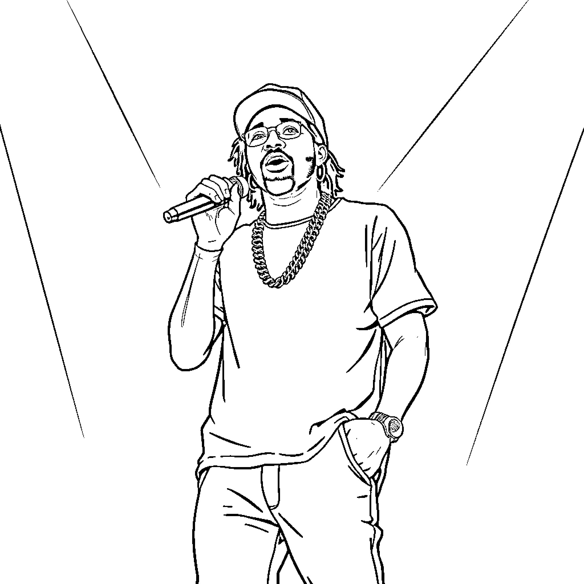 Best Tyler The Creator Coloring Pages Free Printable PDF 