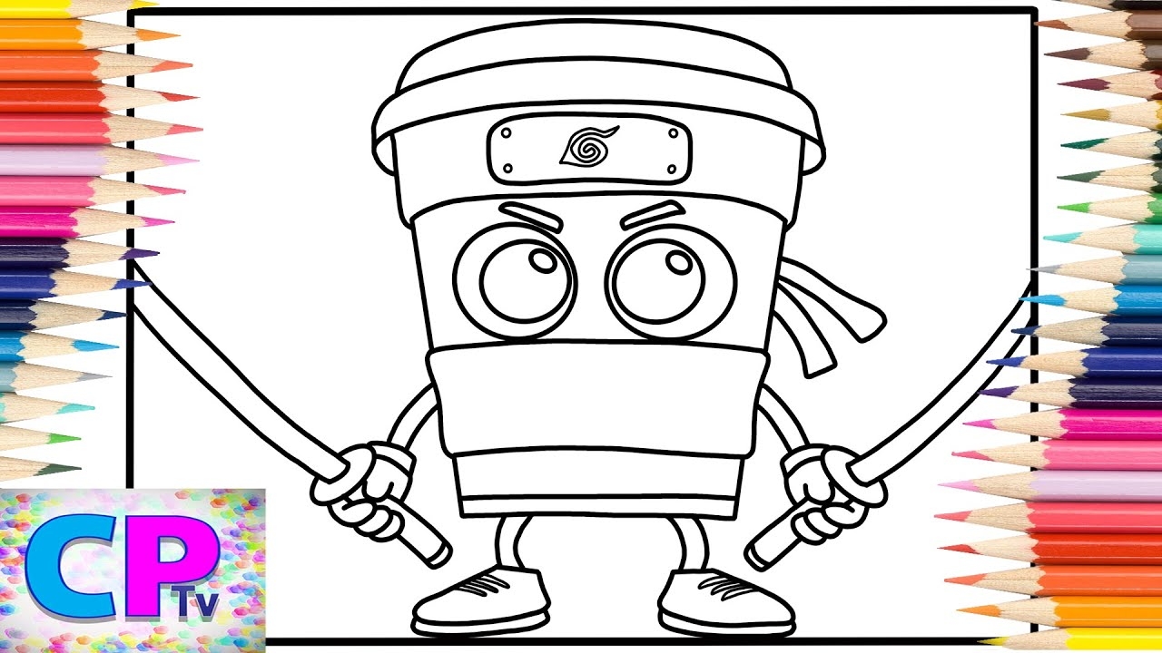 Cappuccino Assassino Coloring Pages Drawing Of Cappuccino Assassino Elektronomia Flashback YouTube
