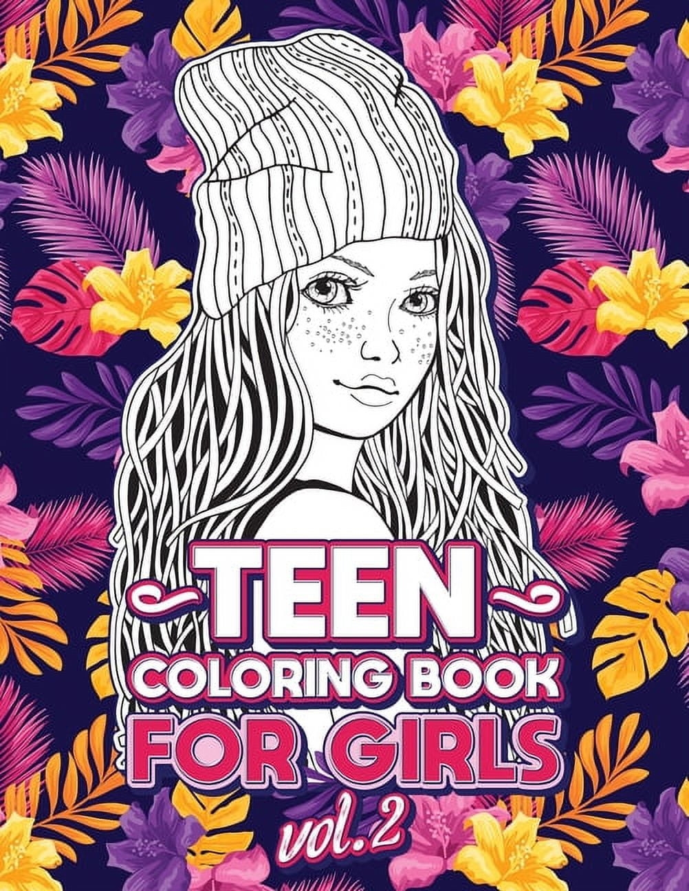 Cool Activities For Teens Teen Coloring Books For Girls Fun Activity Book For Older Girls Ages 12 14 Teenagers Detailed Design Zendoodle Creative Arts Relaxing Ad Stress Relief Paperback Lar Walmart