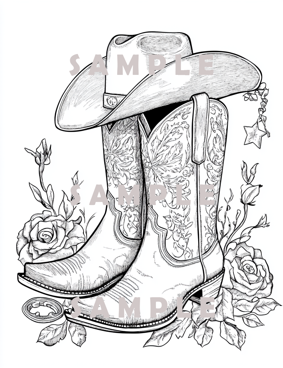 Country Music Coloring Pages Unique Designs For Music Lovers