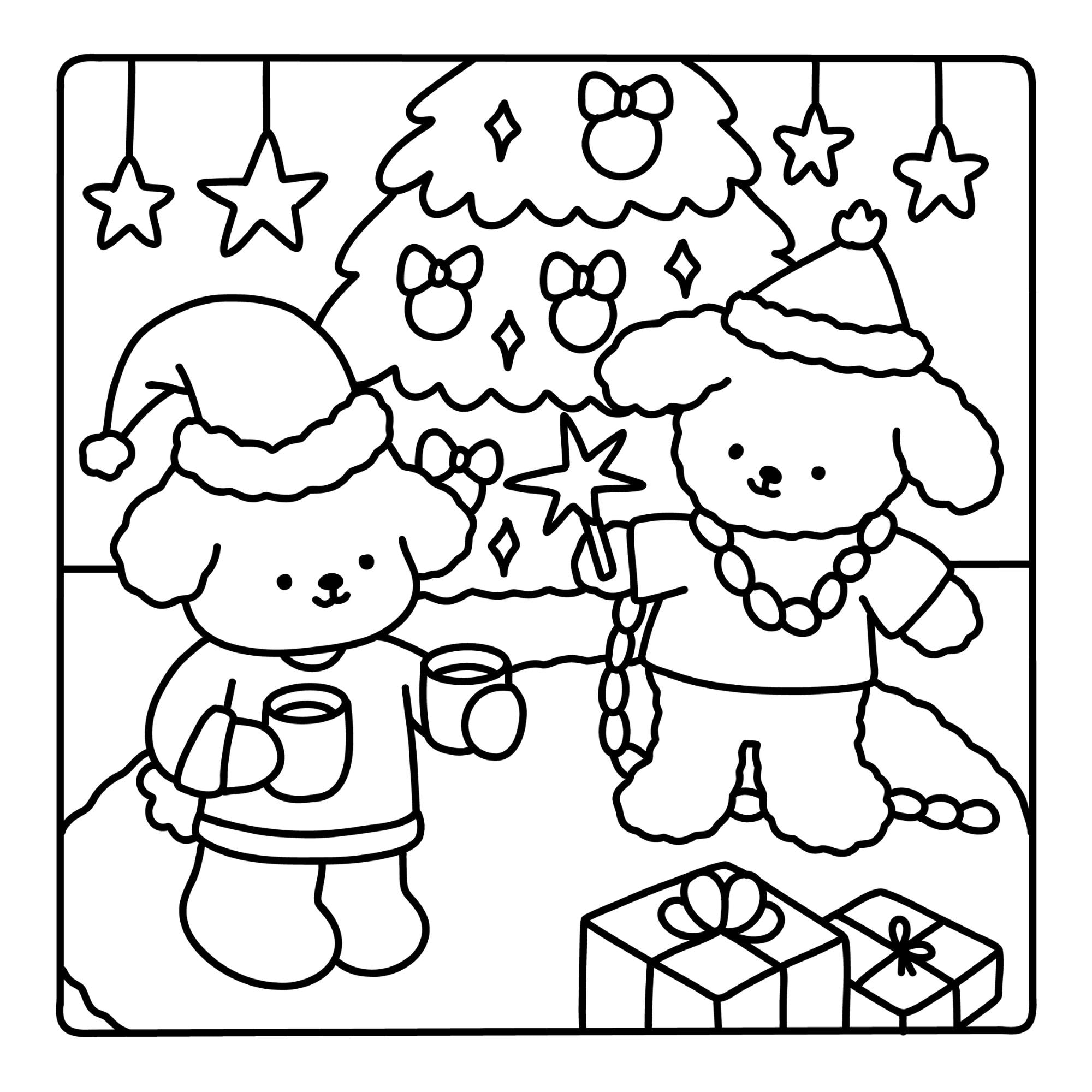 Cozy Friends Cute And Comfy Christmas Vibes Coloring Book For Kids And Adults Etsy Cozy Friends Cute And Comfy Christmas Vibes Coloring Book For Kids And Adults Etsy