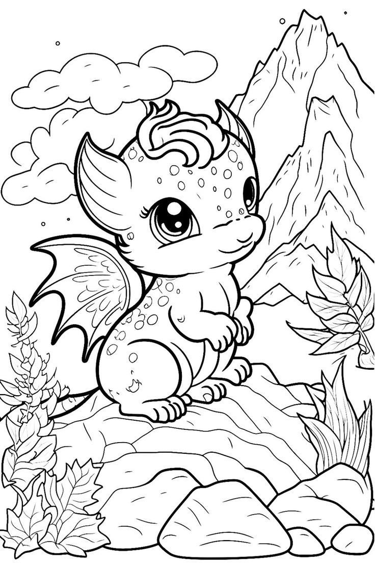 Cute Dragon Coloring Pages Designs By Kemmy Cute Dragon Coloring Pages Designs By Kemmy