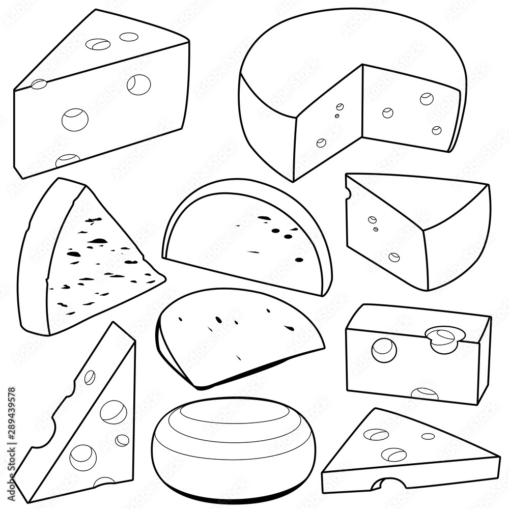 coloring pages of cheese coloring pages of cheese