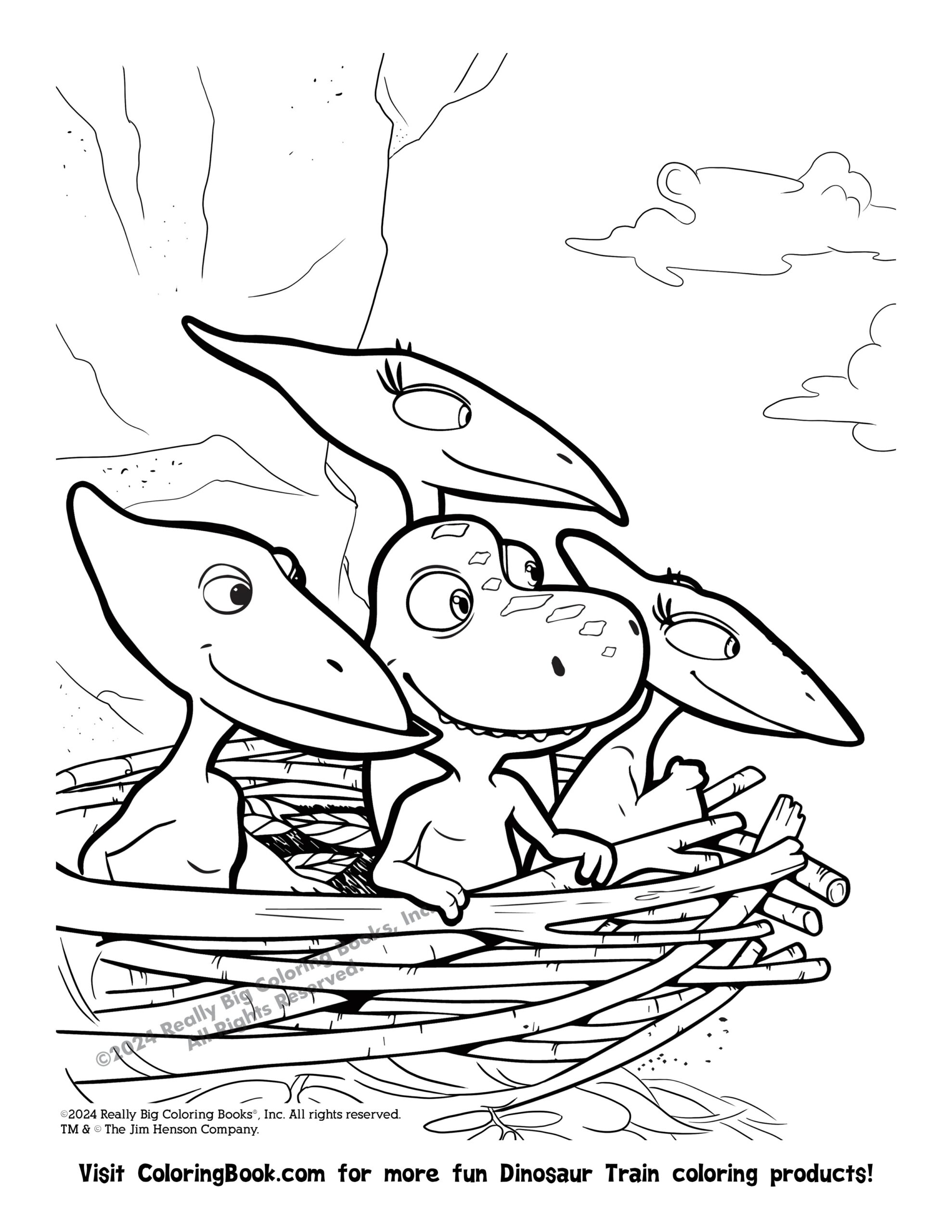 Dinosaur Train Notebook 80 Pages Plus 8 Coloring Pages