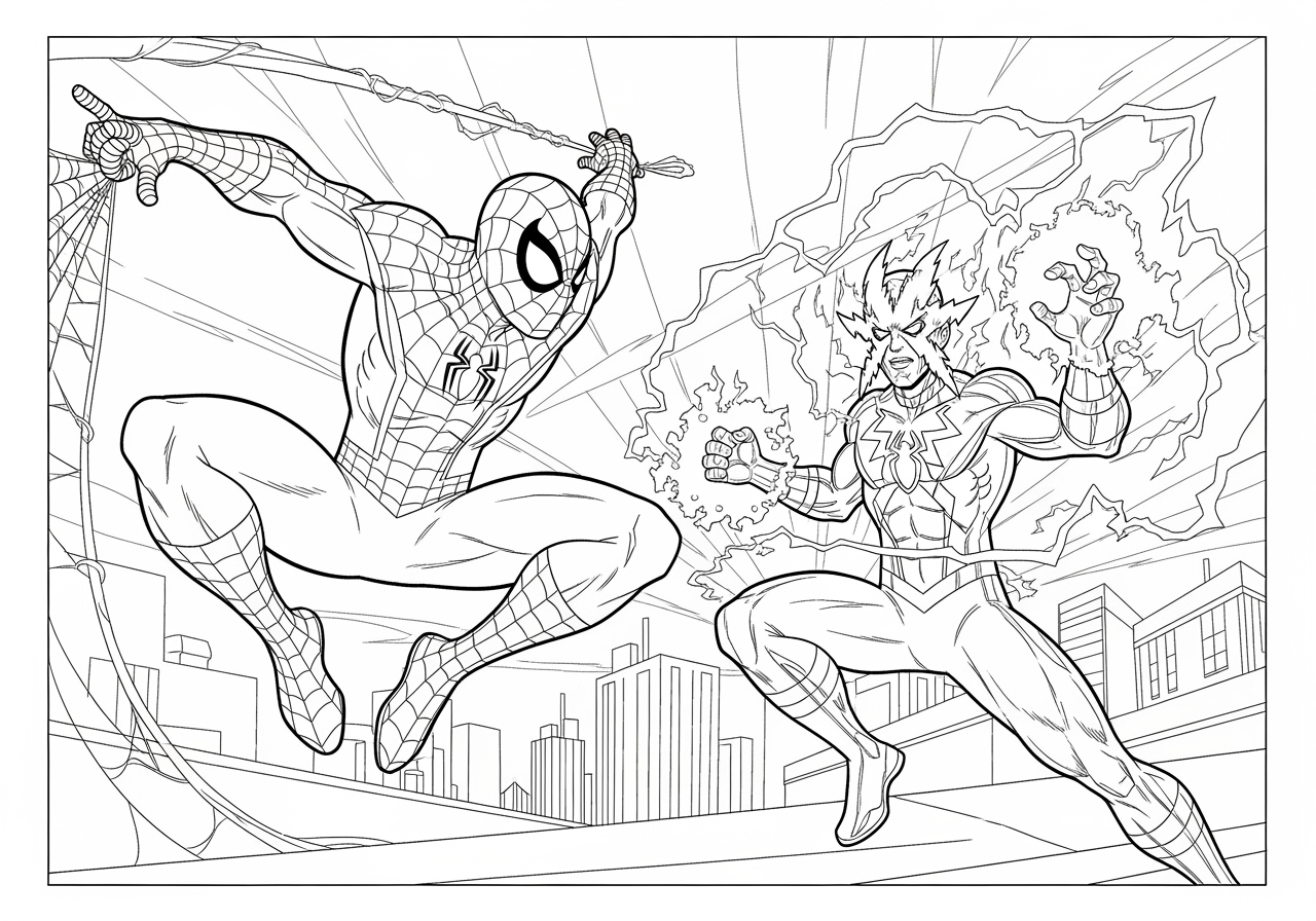 Discover 100 Spiderman Coloring Pages Free Printable PDF Discover 100 Spiderman Coloring Pages Free Printable PDF