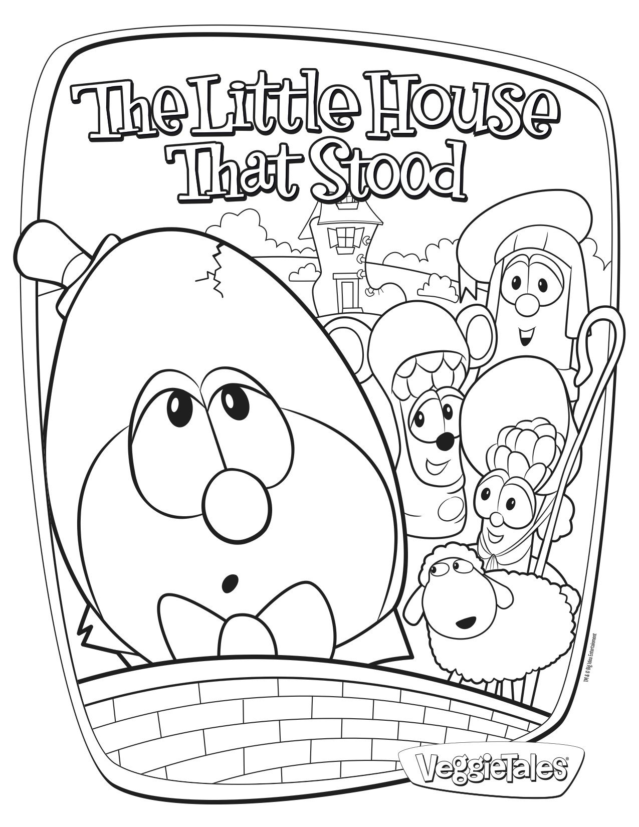 Discover 7 Coloring Pages VeggieTales And Coloring Pages Ideas Veggietales Veggie Tales Coloring Pages For Kids And More