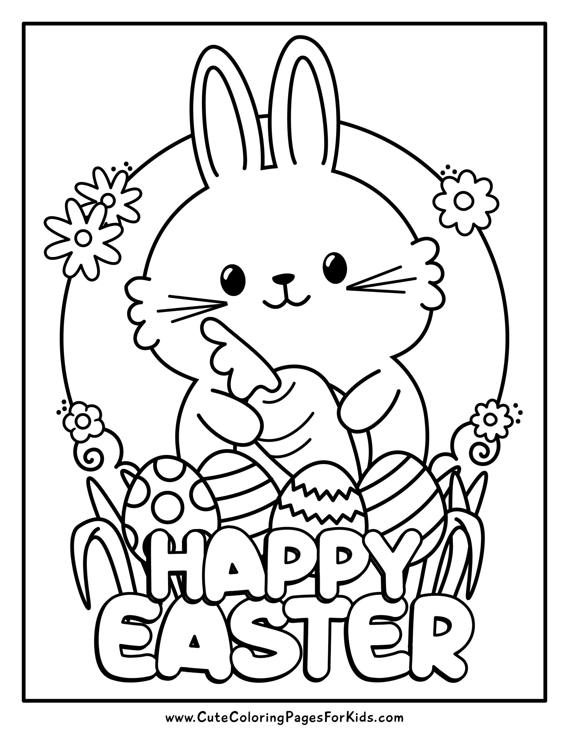 easter coloring pages pdf