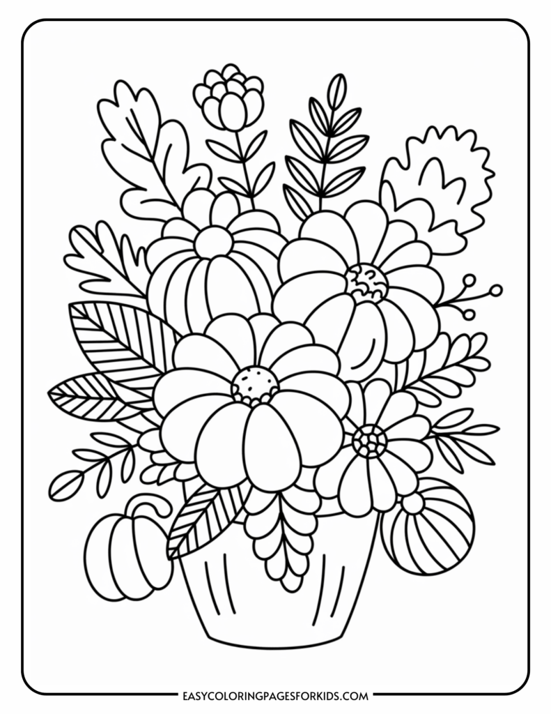 coloring pages flowers free printable