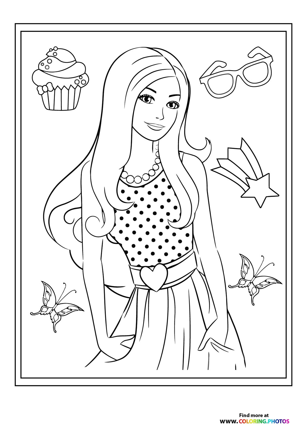 free printable coloring sheets for girls