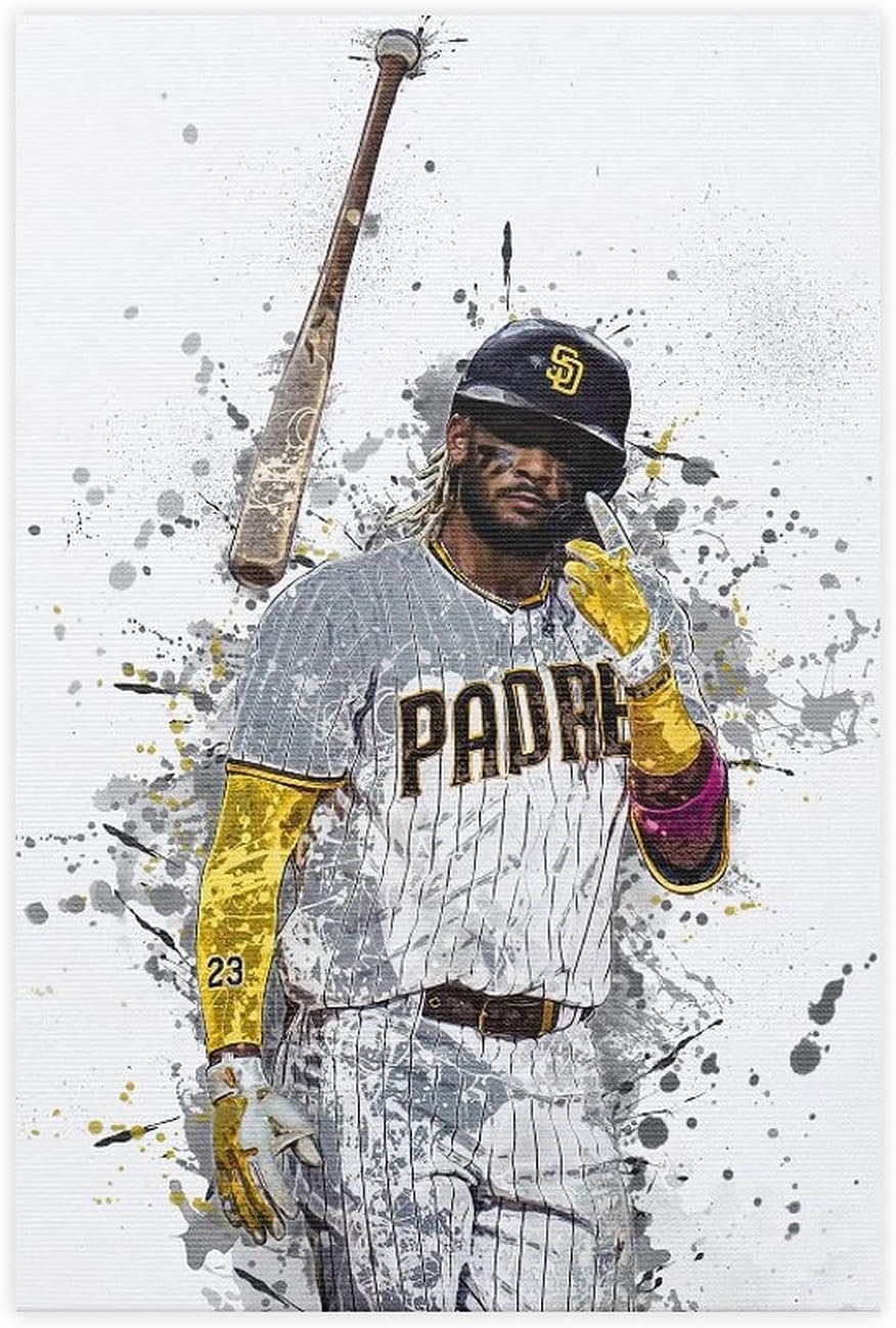 Fernando Tatis Jr Baseball Art Canvas Poster For Comoros Ubuy Fernando Tatis Jr Baseball Art Canvas Poster For Comoros Ubuy