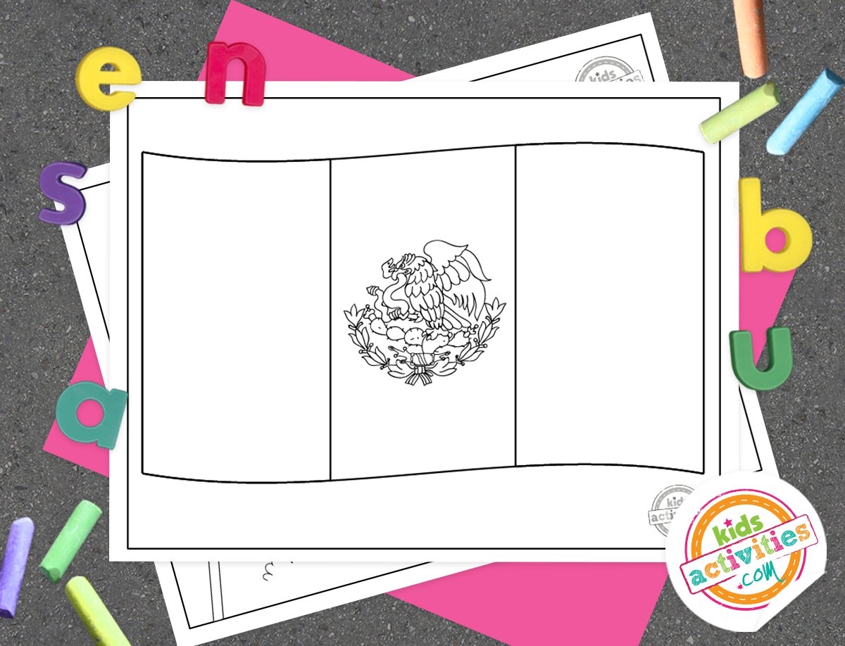 mexican flag color sheet mexican flag color sheet