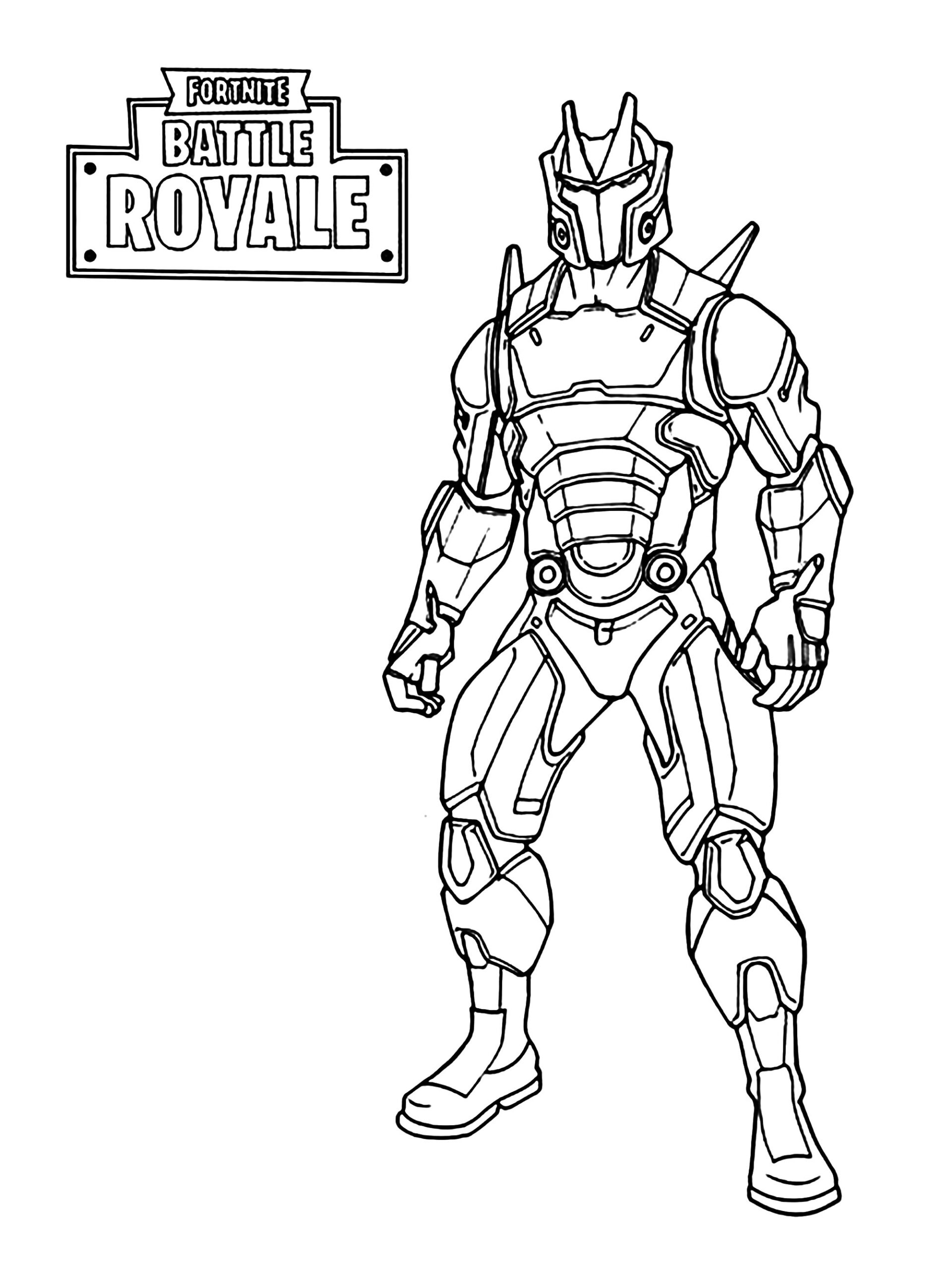 Fortnite Battle Royale Omega Fortnite Battle Royale Coloring Pages