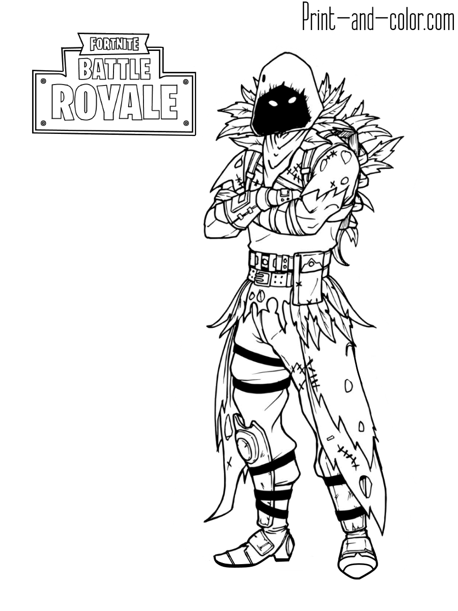 fortnite characters coloring pages